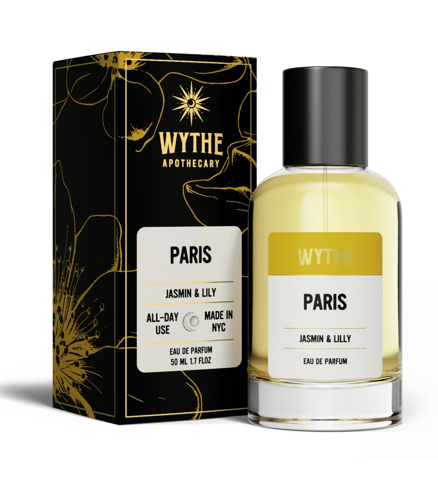 Paris Perfume - Made in USA with Clean Ingredients - Jasmine White Gardenia Rose - Feminine Floral Uplifting Fragrance - Buy Online on GoSupps.com