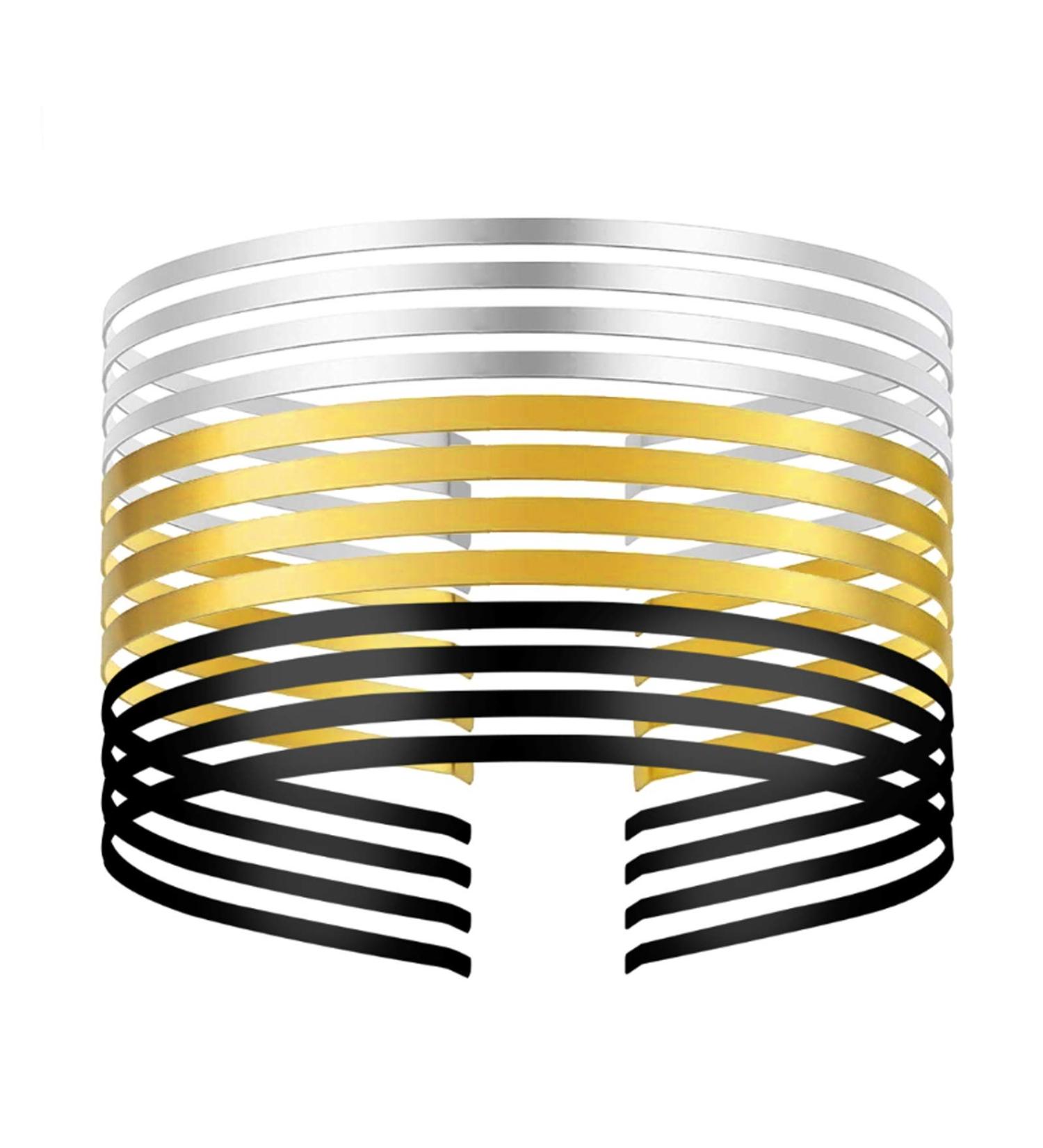 Metal Headbands for Women - DIY Craft Thin Steel Wire Frame Hairband Head Bands - Christmas Gift - Mixed Color - Buy Online on GoSupps.com