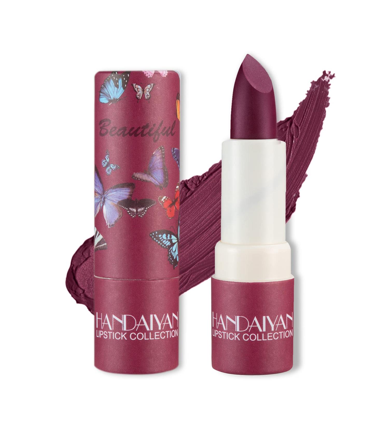 XINGXYUEL Matte Nude Lipstick - Long Lasting Non-Stick Cup Lip Gloss in 07 Fuchsia - Buy Online on GoSupps.com