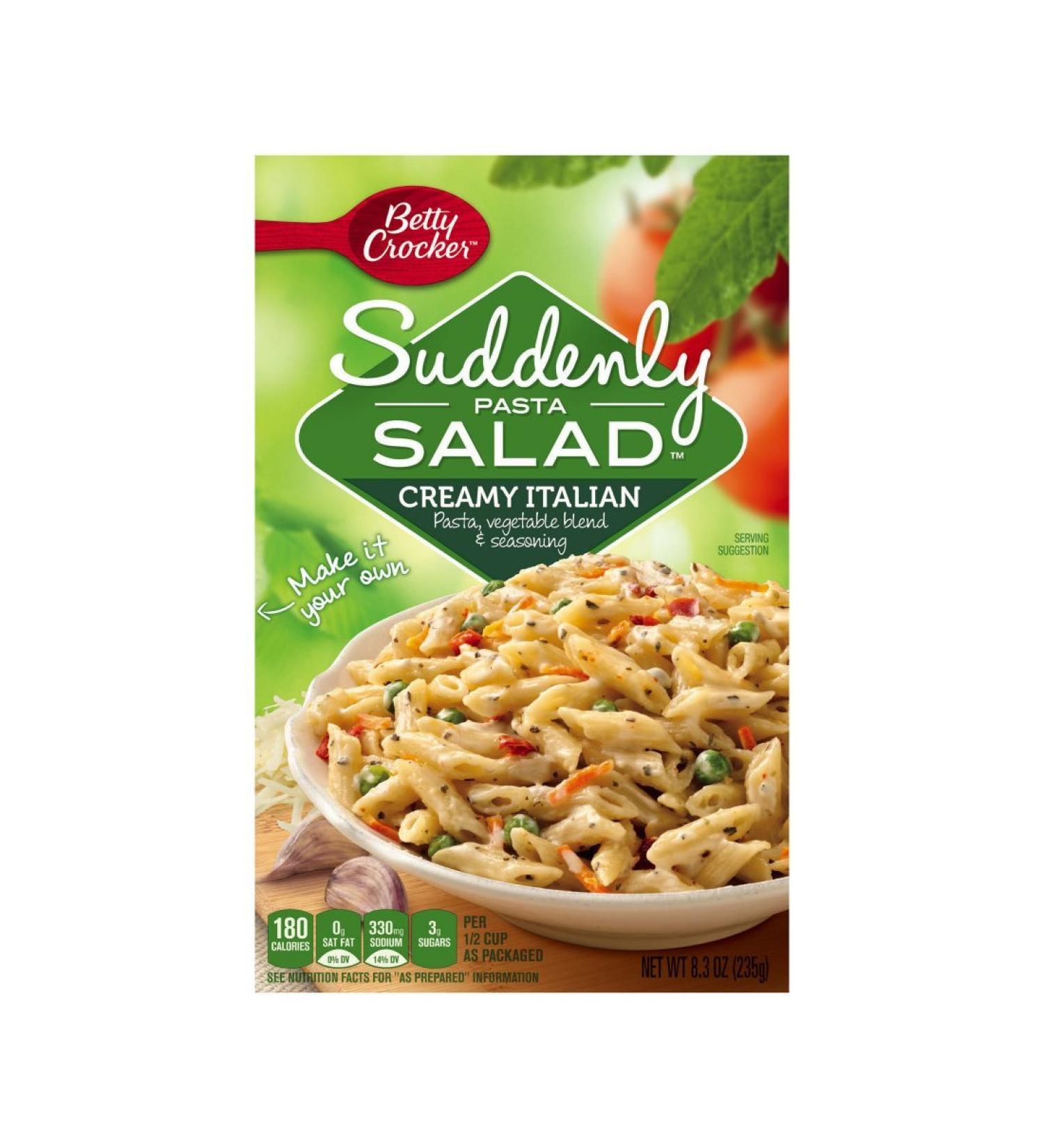 Betty Crocker Suddenly Pasta Salad Creamy Italian - 12 Pack