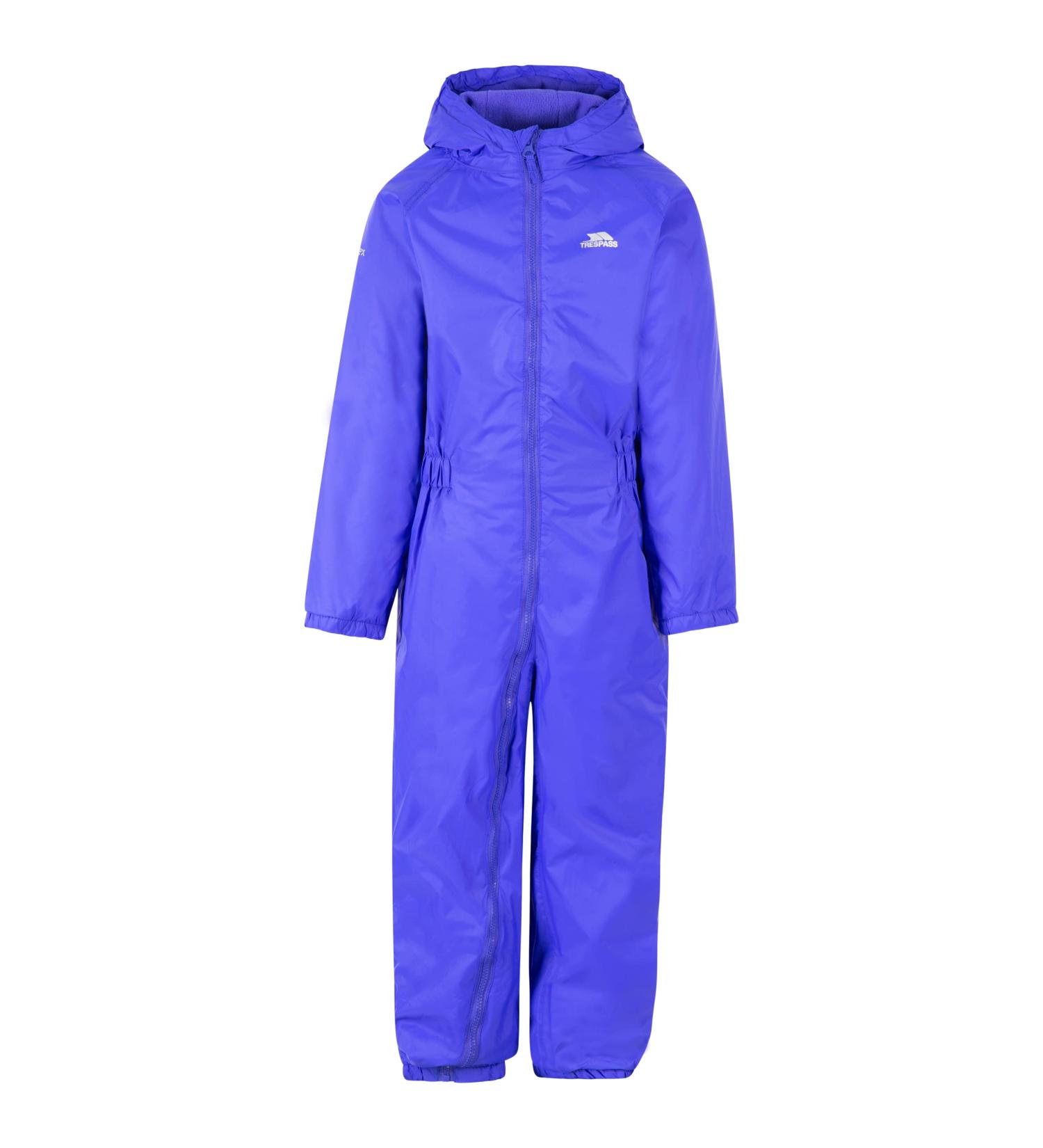 Trespass Kids' Waterproof Rain Suit 2-3 Years - Spectre Blue | Outdoor Playwear - Buy Online on GoSupps.com