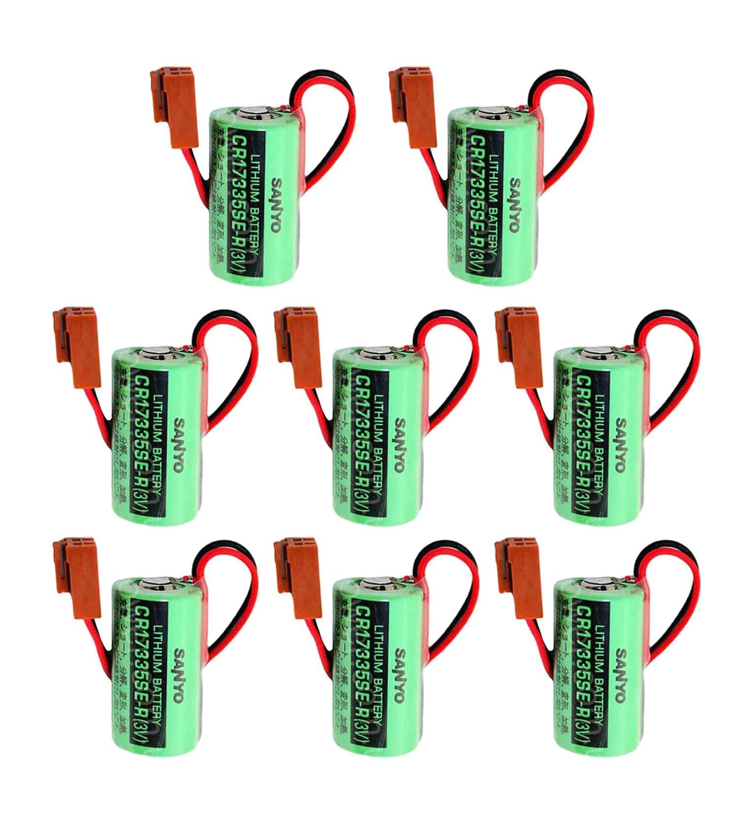 Buy 8 Pcs 3V 1800mAh PLC Replacement Battery for SANYO CR17335SE-R International Shipping Available - Buy Online on GoSupps.com