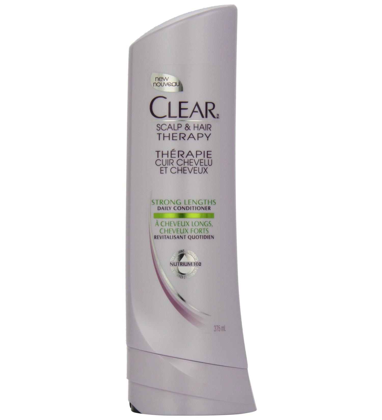 Clear Scalp & Hair Therapy Strong Lengths Daily Conditioner 375ml - Buy Online on GoSupps.com