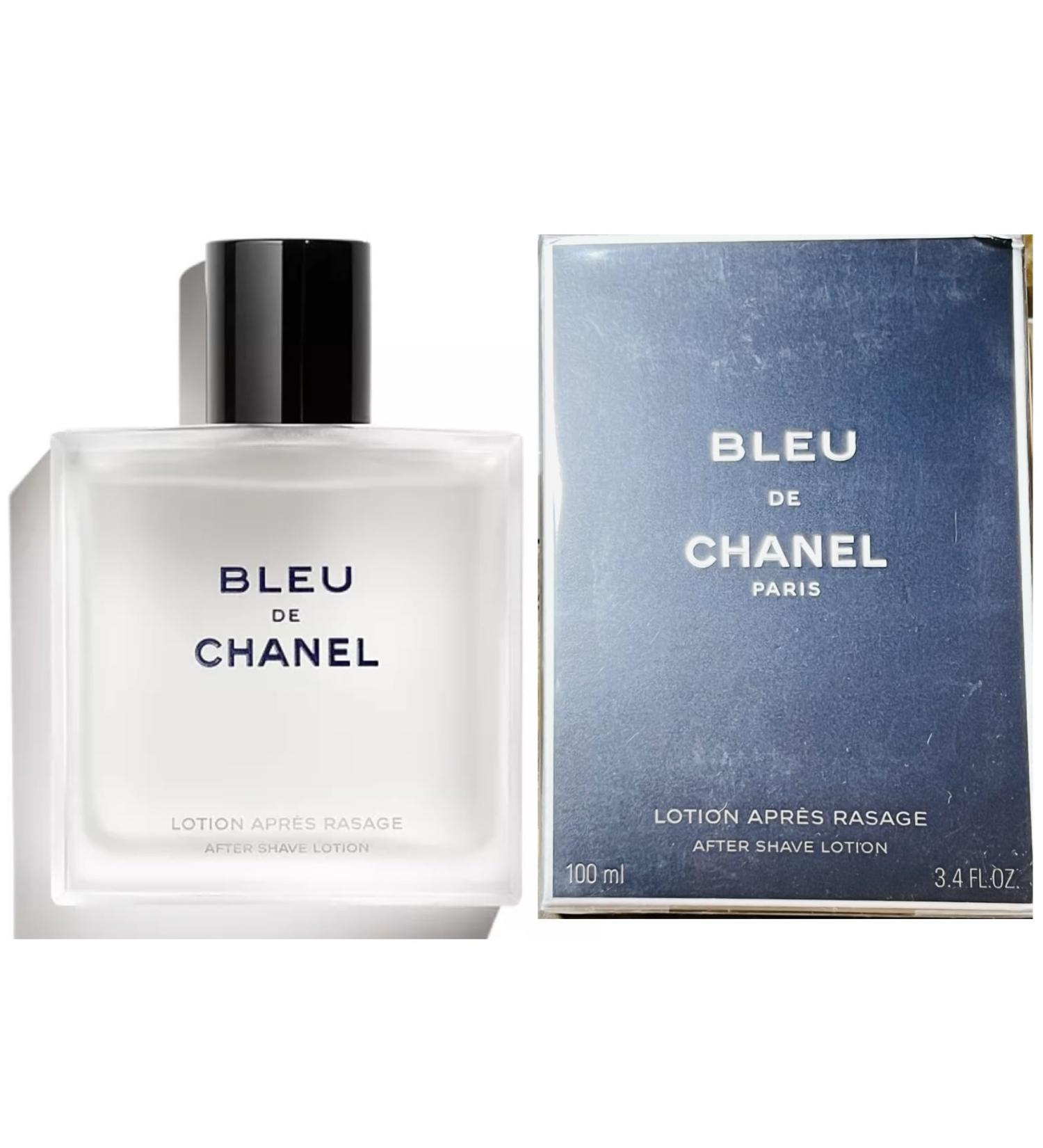 Chanel De Bleu for Men 3.4 oz After Shave Lotion Tester