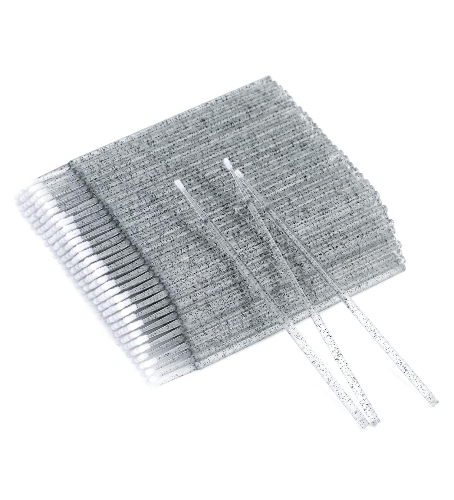 G2PLUS 200 Pieces Disposable Micro Brushes - Eyelash Brush for Extensions | Crystal Black - International Shipping Available - Buy Online on GoSupps.com