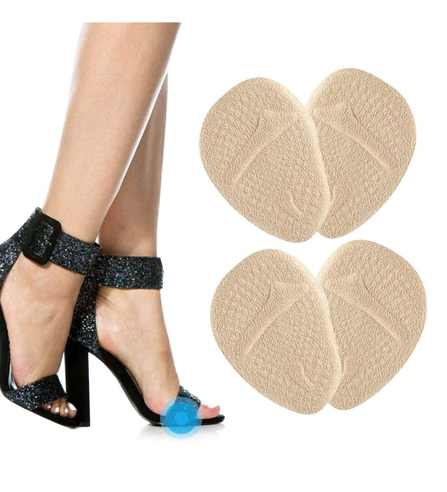 Metatarsal Pads - 2 Pairs Anti-Slip Gel Forefoot Cushions for Women | Pain Relief for High Heels & Sandals - Buy Online on GoSupps.com