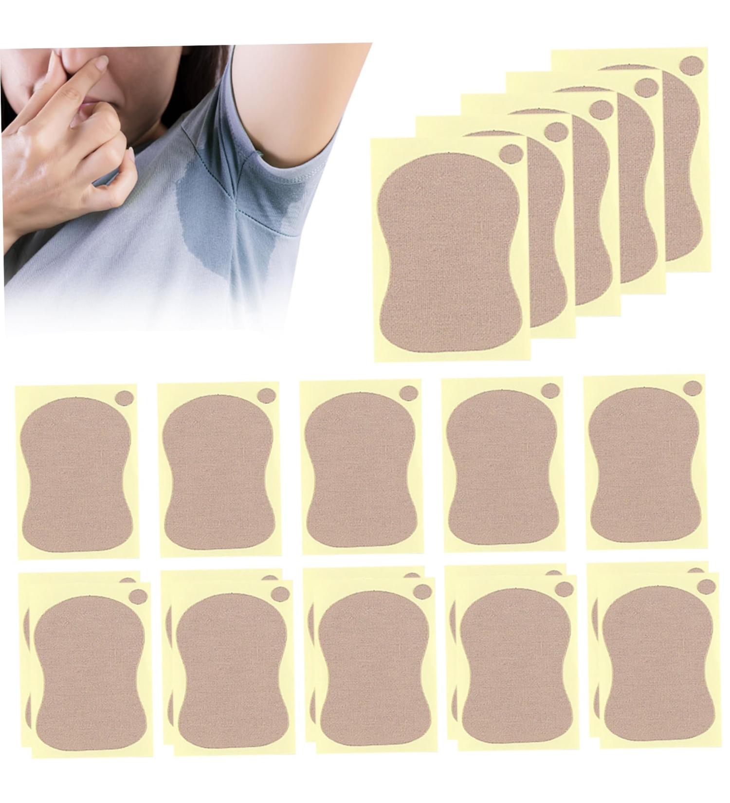 Coussinets de sueur pour aisselles 20 pi ces coussinets de sueur pour aisselles coton invisible jetable sans odeur bouchon d'absorption des pour femmes et hommes. - Buy Online on GoSupps.com
