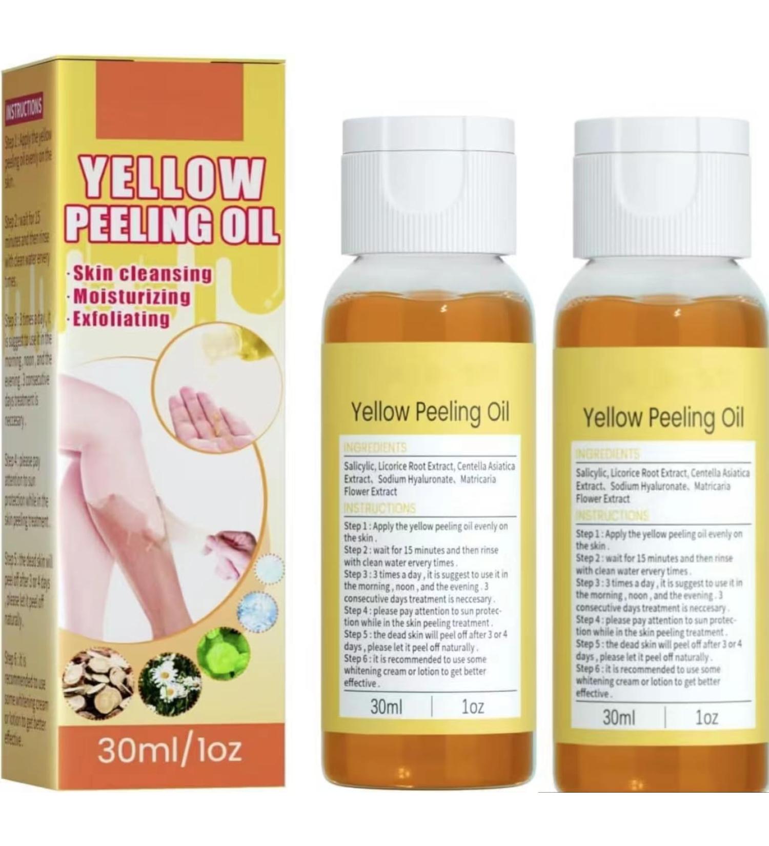 Exfoliating oil suitable for yellow and black skin strong exfoliation whitening softening calluses brightening and moisturizing suitable for all skin types on the body - Buy Online on GoSupps.com