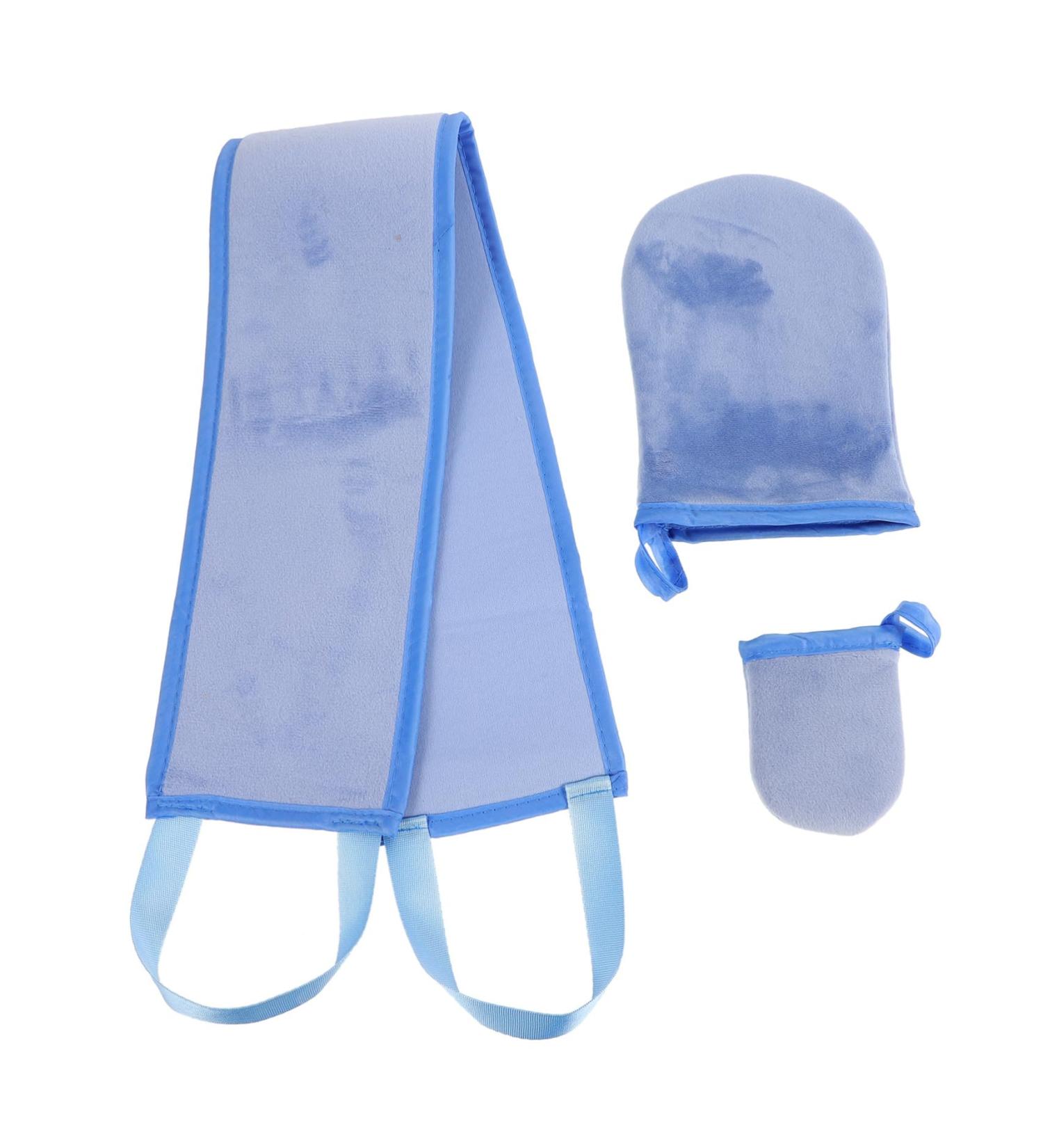 Beatifufu 1 Set Sun Cream Lotion Tanning Mitt Applicator Tanning Mitten Applicator Tanning Finger Glove Applicator Back Applicator for Tanning Self Tan Flocking Sunscreen - Buy Online on GoSupps.com