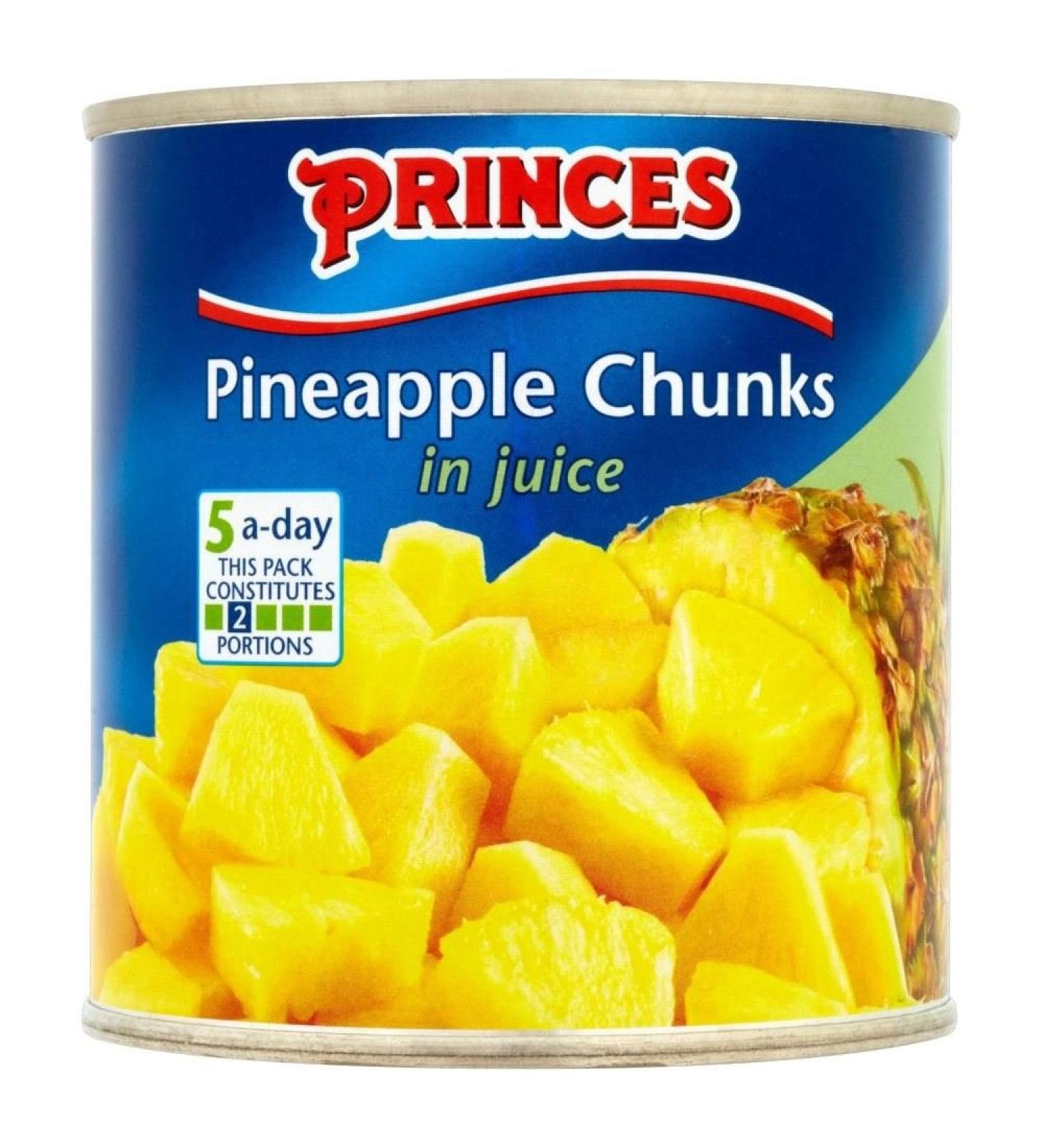 Morceaux D'Ananas Princes Dans Le Jus (De 432G)