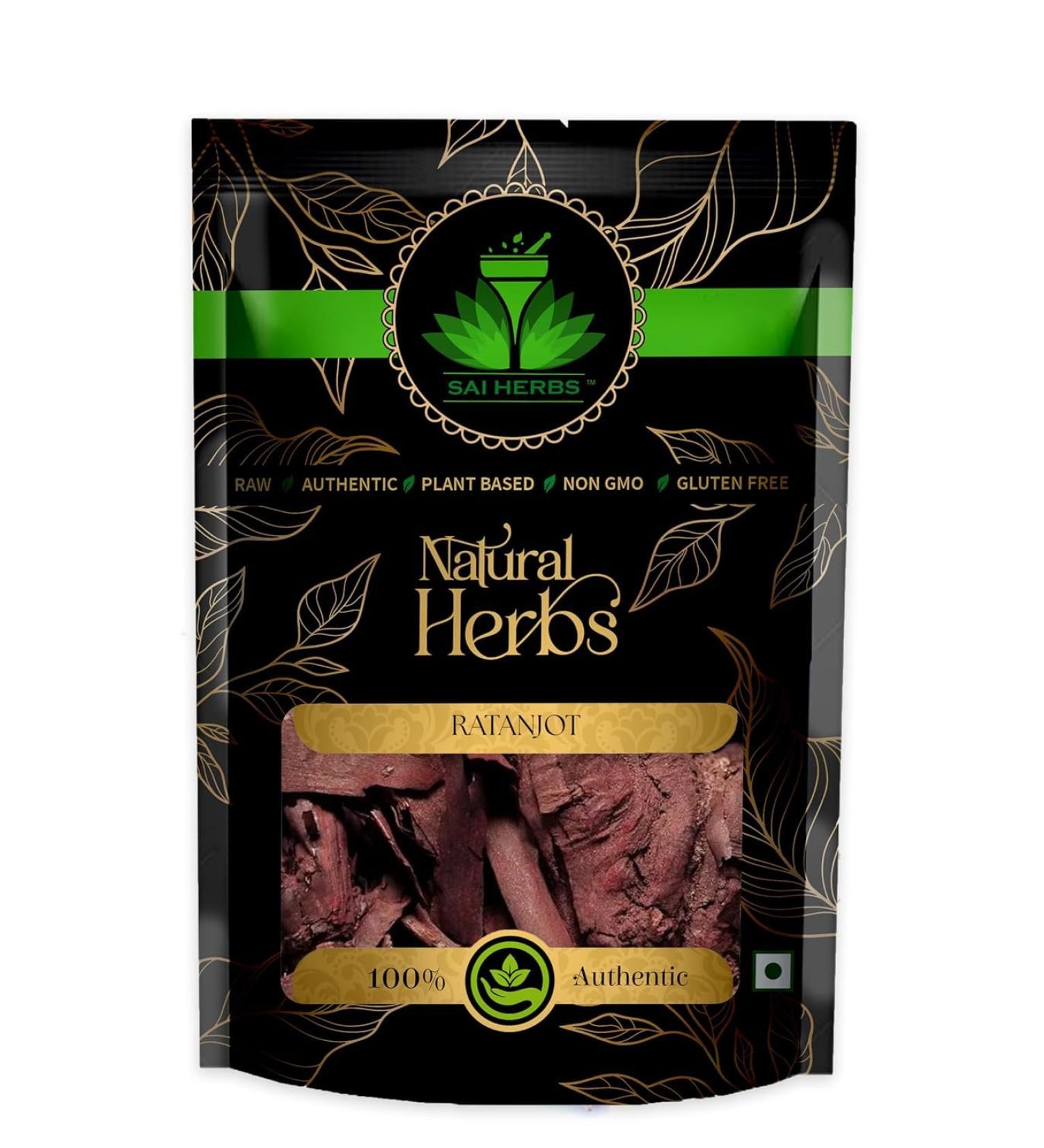 YANG Ratanjot Root - Alkanet Root - Alkanna Tinctoria - Ayurvedic Skin Care & Natural Dye (100g)