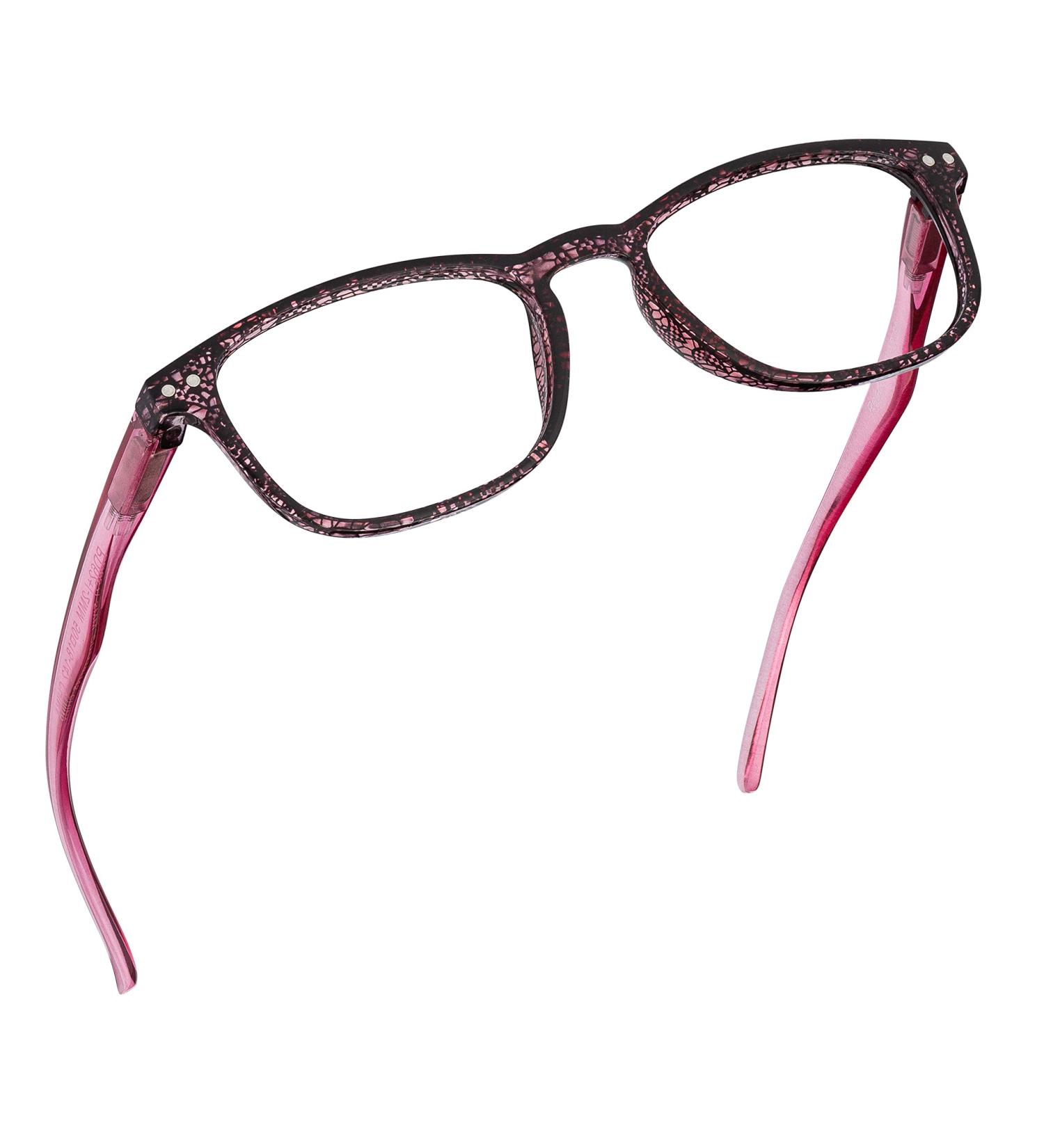 Shop Readerest Blue Light Blocking Glasses for Women - Stylish 2.00 Magnification Gaming & Reading Glasses with UV Protection in Pink - Buy Online on GoSupps.com
