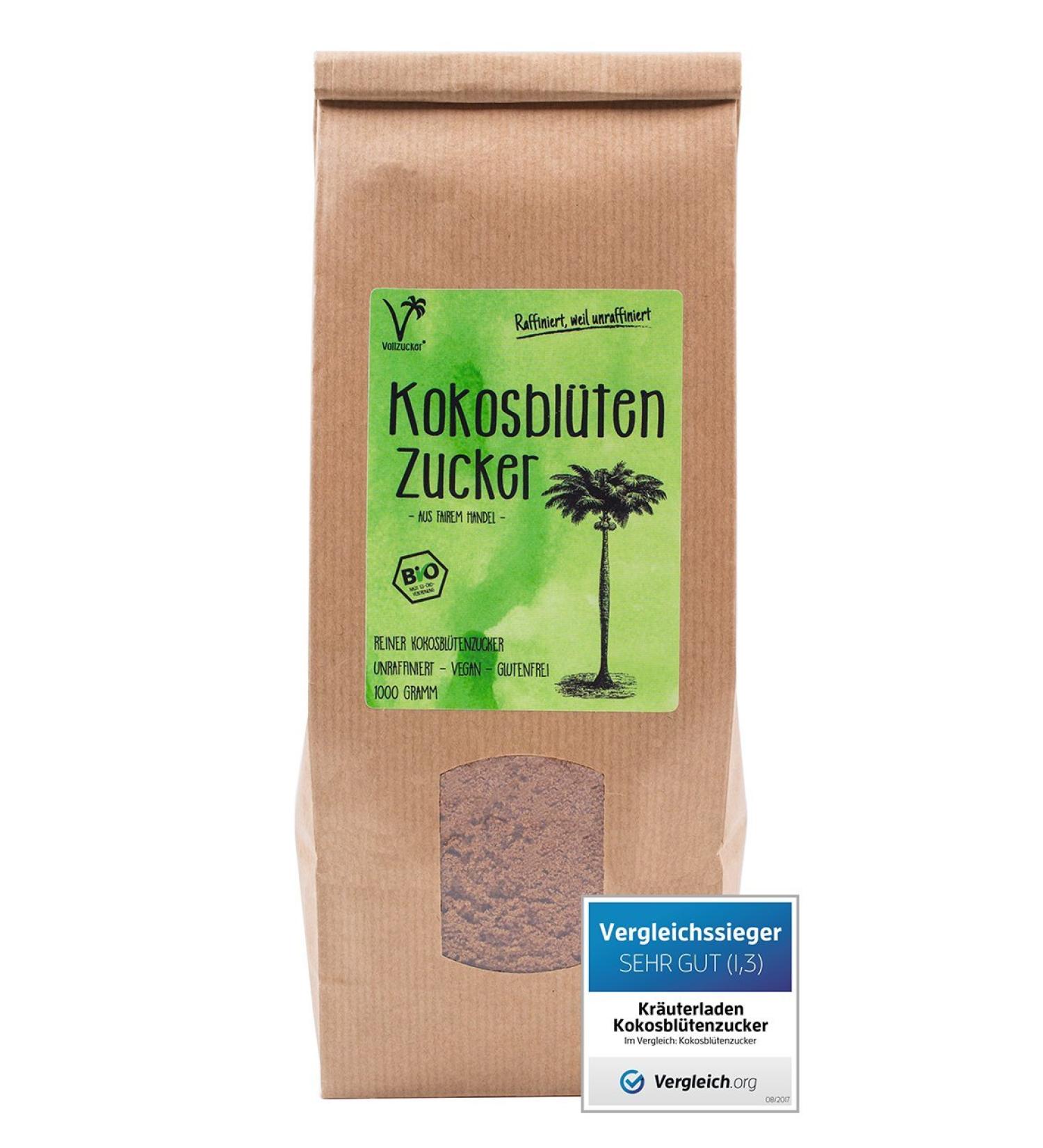Organic Coconut Blossom Sugar 1kg | Kr uterladen.com - Premium Quality for Healthy Living - Buy Online on GoSupps.com