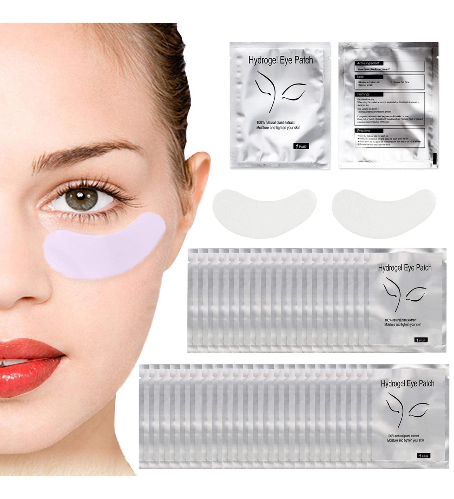 100 Pairs Eye Pads for Eyelash Extensions & Tinting - Premium Quality International Shipping - Buy Online on GoSupps.com