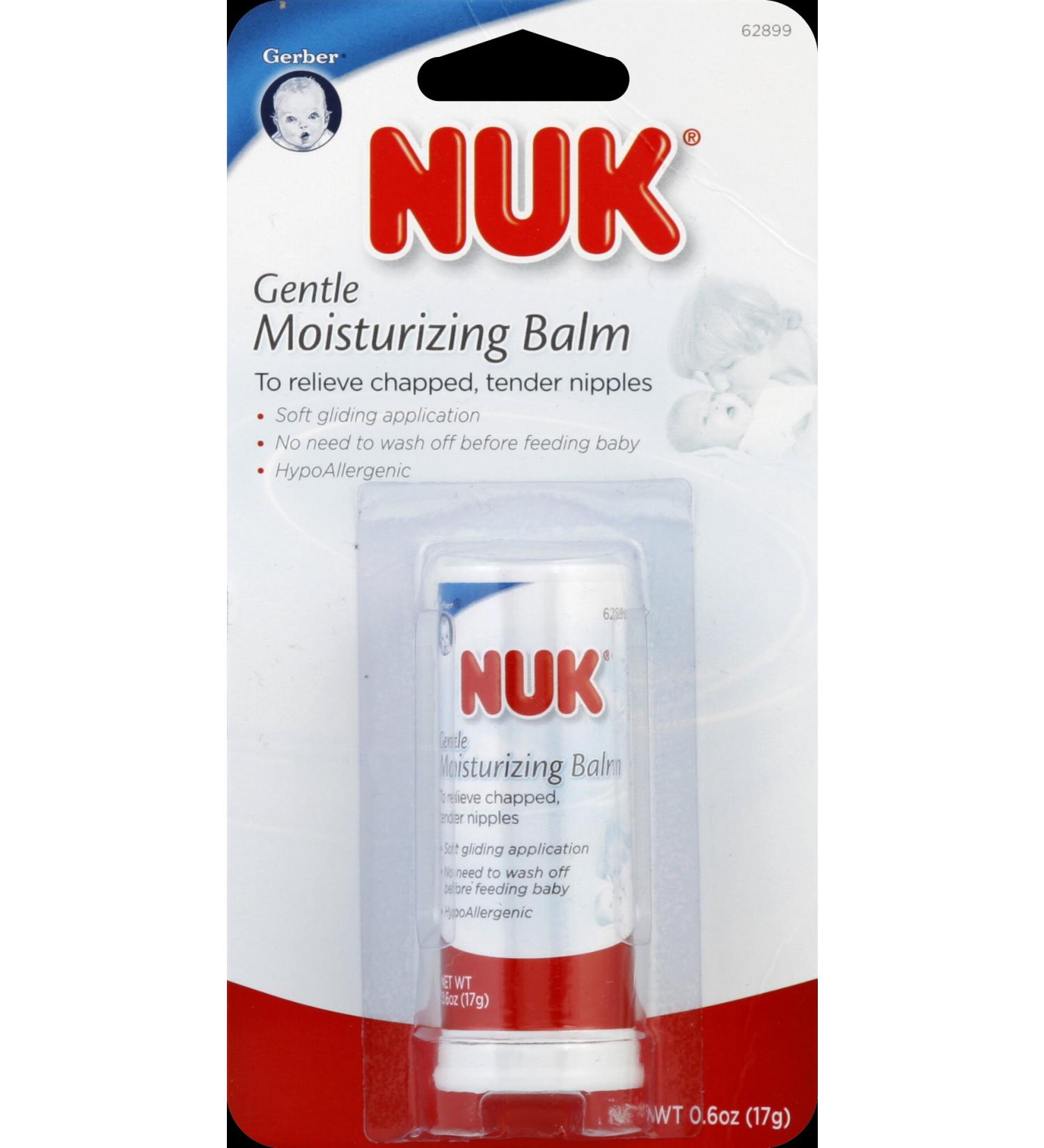 NUK/Gerber Gentle Moisturizing Balm Single Pack 0.6 oz. (Discontinued by Manufacturer)
