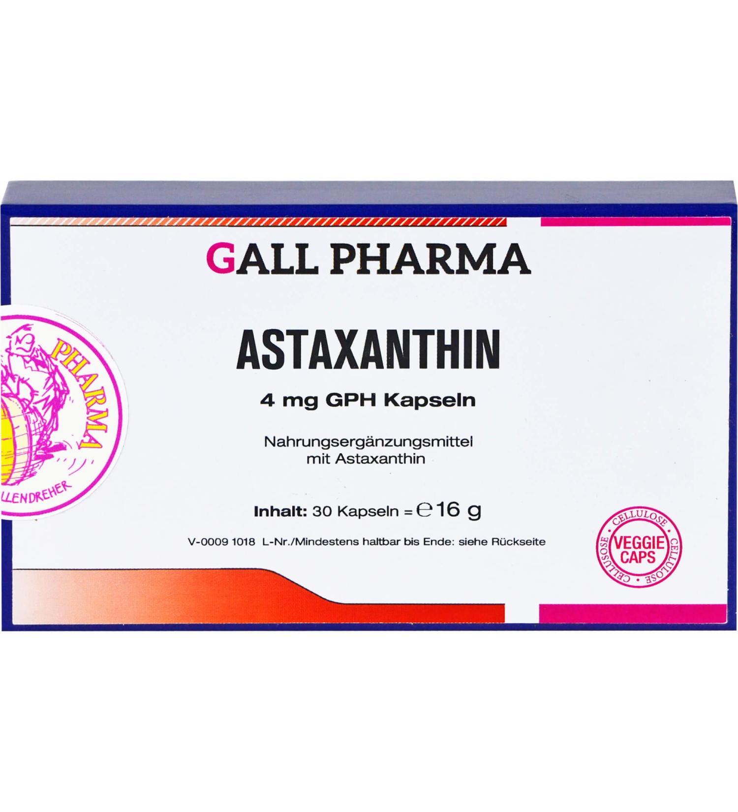 Astaxanthin 4 mg GPH Capsules 30 Count | Premium Antioxidant Supplement for Enhanced Health & Vitality Buy Internationally - Buy Online on GoSupps.com