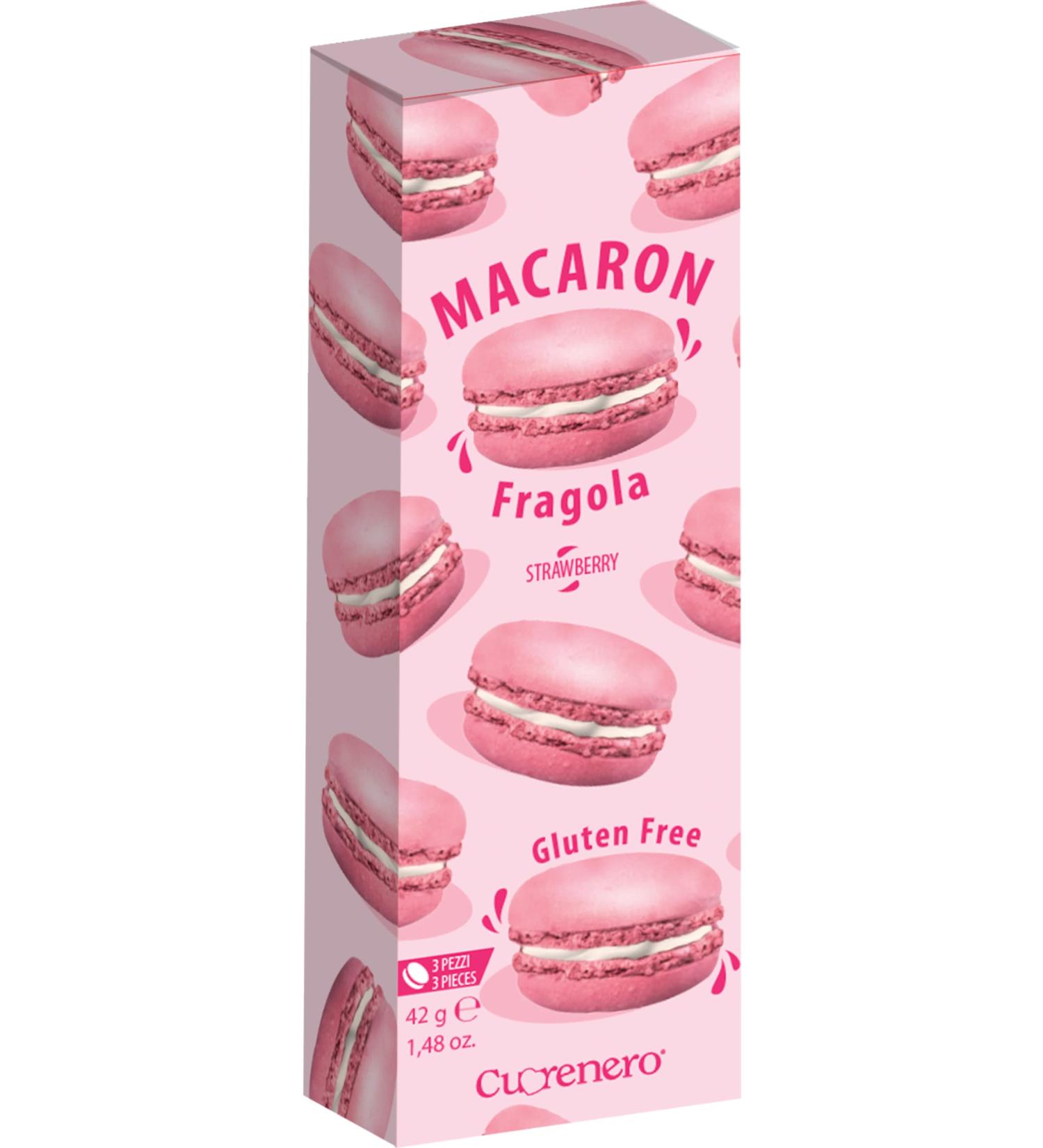 Premier Life Store CUORENERO Strawberry Macaroon 42g