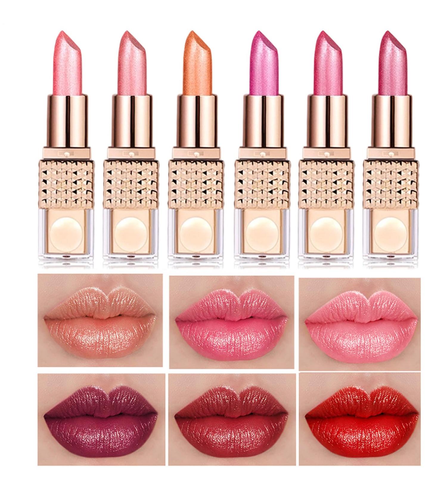  Rrlihjgu Travel Lipstick Set Moisturizing Tinted Lip Balm | Waterproof and Long-Lasting Lip Makeup for Weddings Teens and Everyday Wear - Buy Online on GoSupps.com