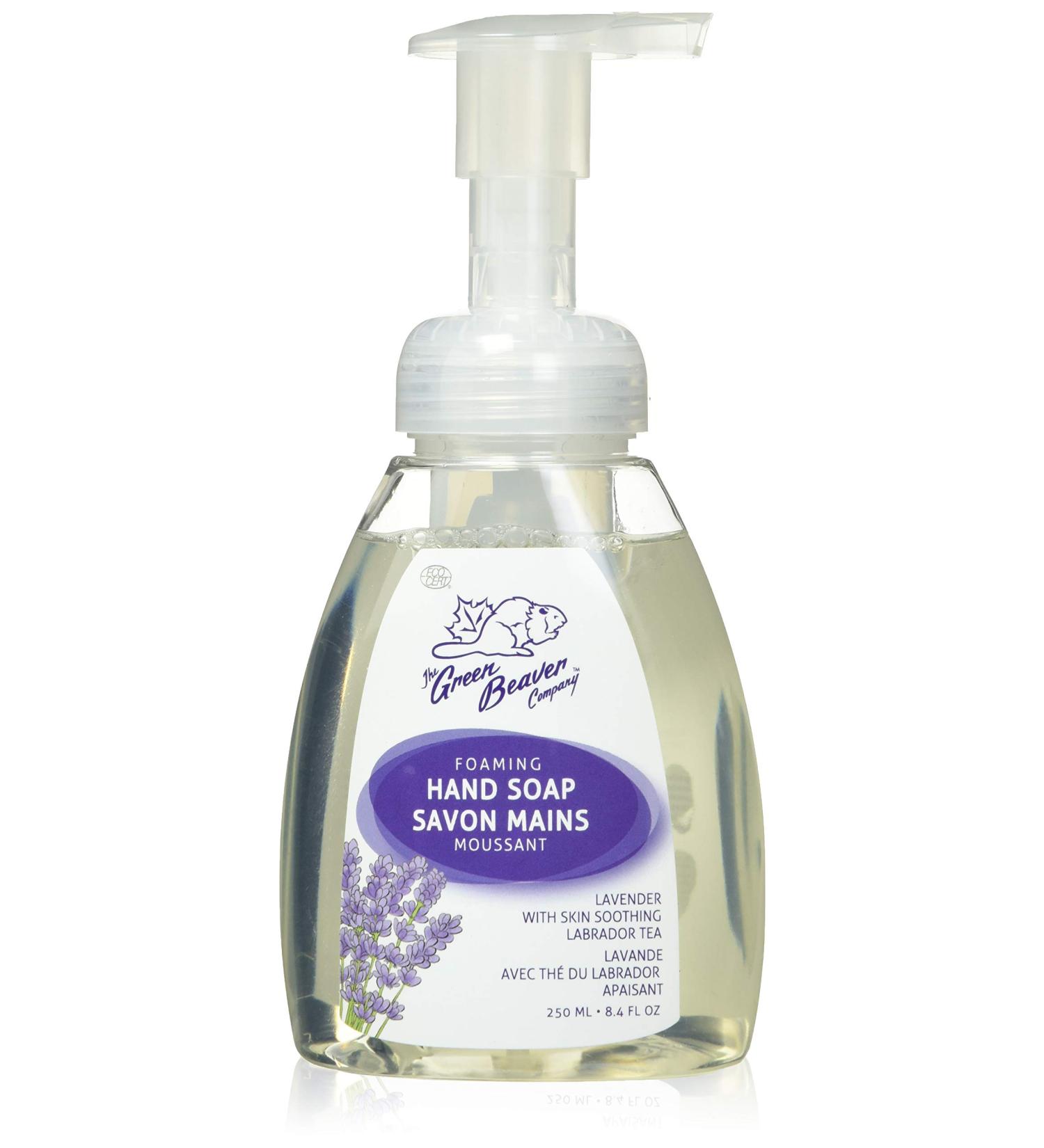GREEN BEAVER Foaming Hand Wash - Lavender Scent 250 ML | Eco-Friendly & Gentle Cleansing for All Skin Types - International Shipping Available - Buy Online on GoSupps.com