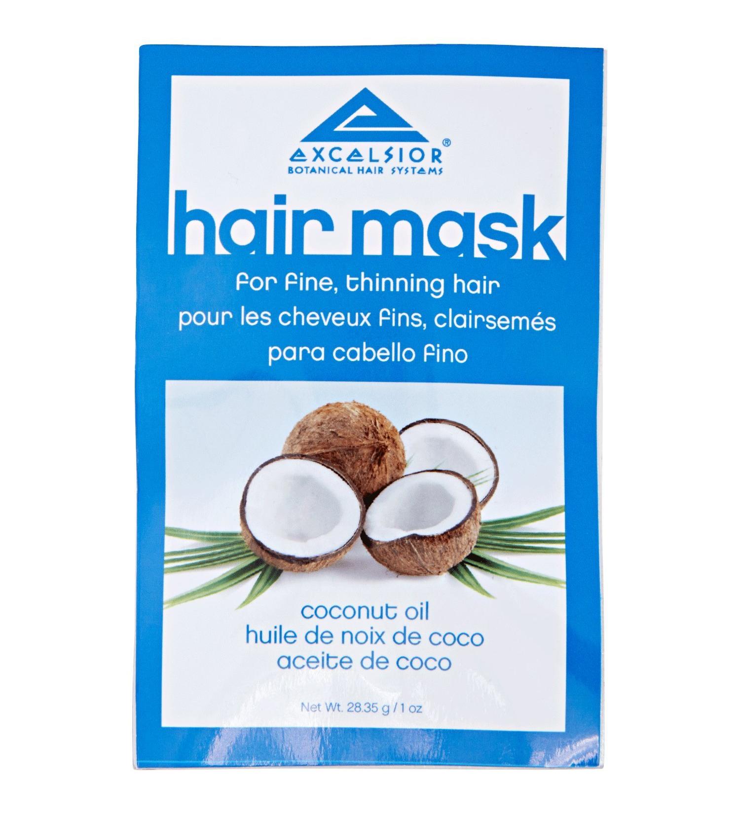 Excelsior Coconut Oil Hair Mask Packette .10 oz.