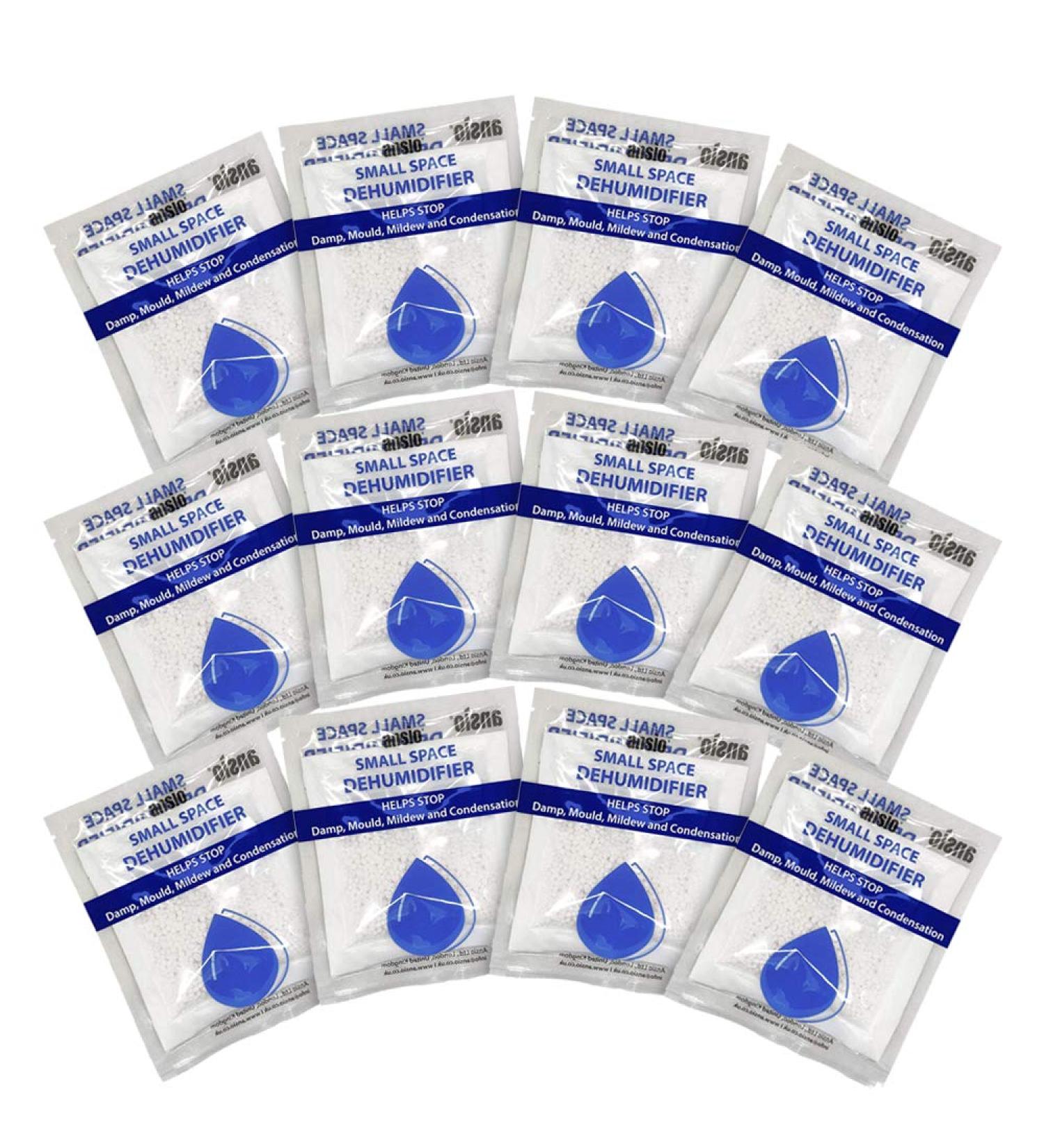 Buy Ansio Interior Humidity Moisture Tablets - Effective Dehumidifier for Small Rooms | 12 Pack 36g Each | International Shipping Available - Buy Online on GoSupps.com