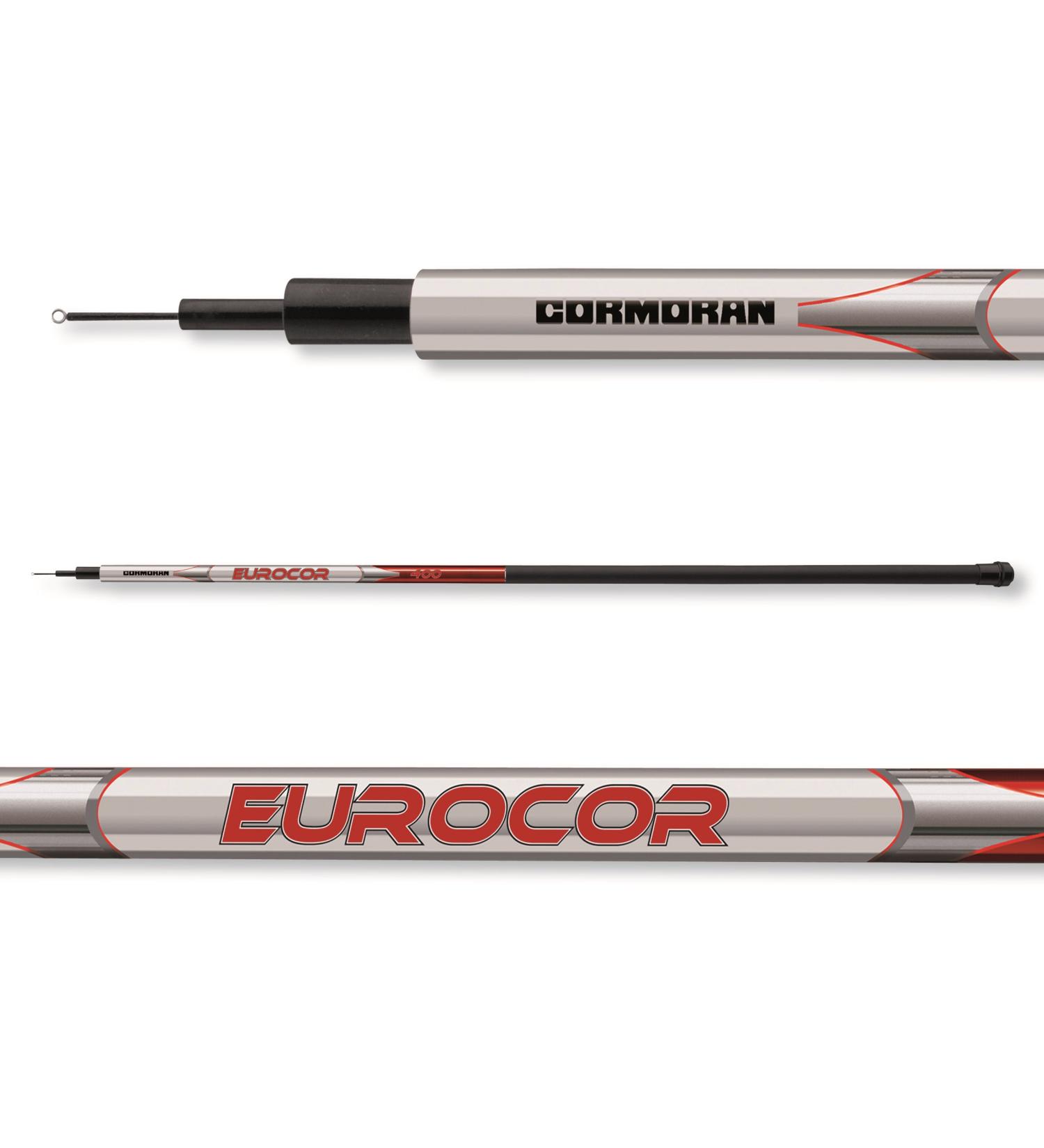Cormoran Eurocor Tele Pole unringed 4pcs. 4.00m