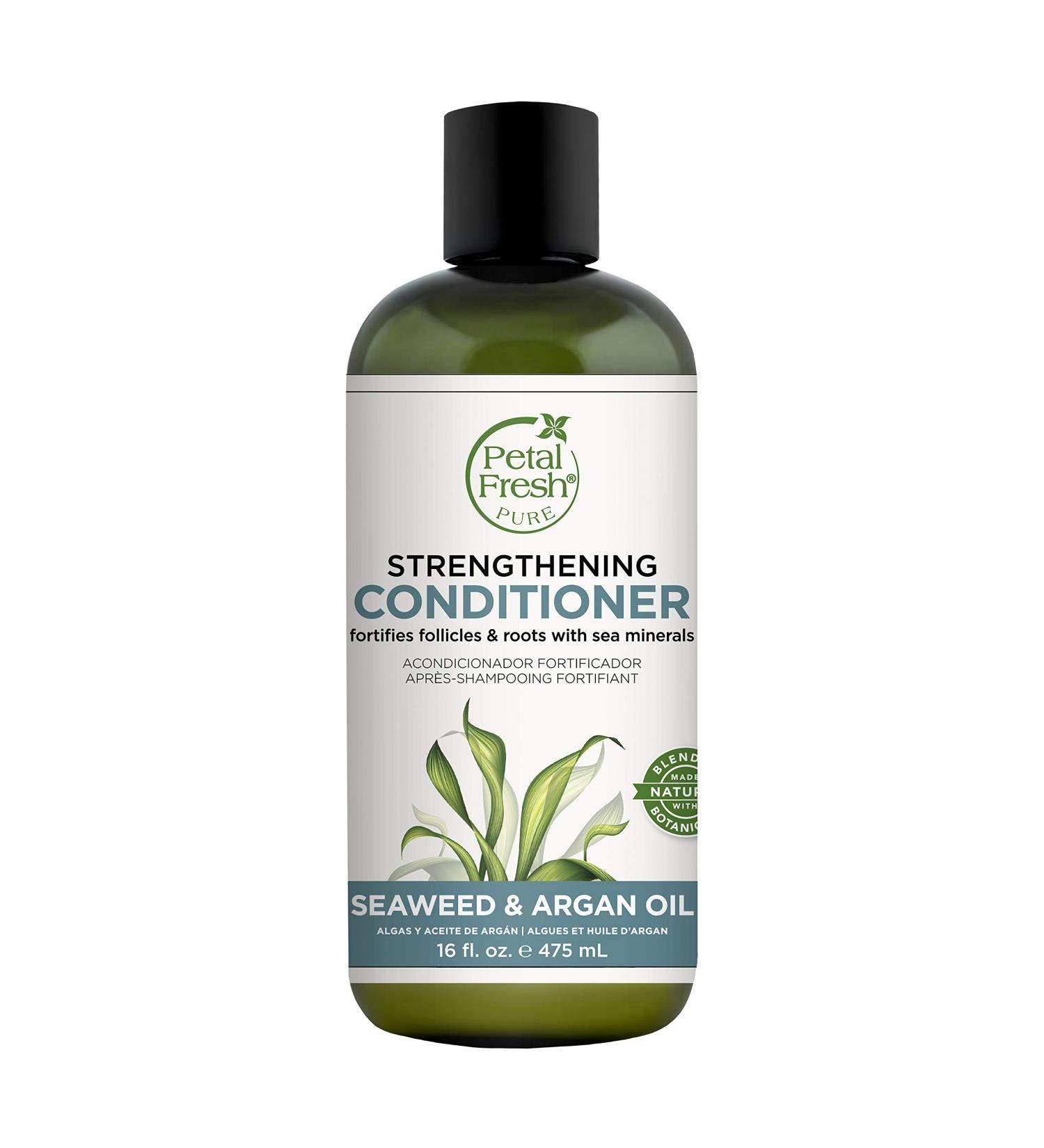 Petal Fresh Pure Strengthening Conditioner with Seaweed & Argan Oil - 16 fl oz - Buy Online on GoSupps.com