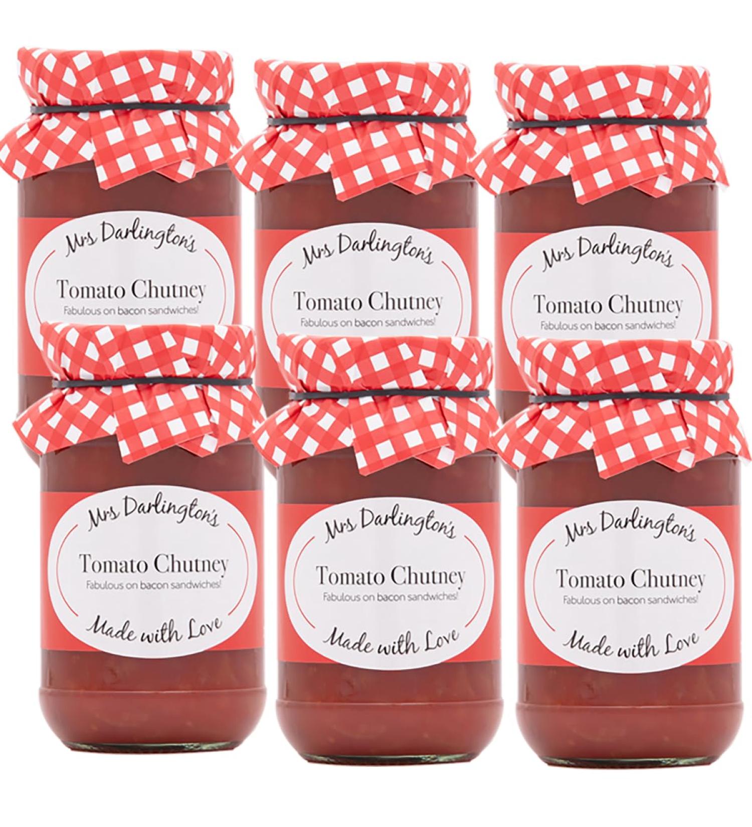 Mrs Darlington's Tomato Chutney - 312g - Pack of 6