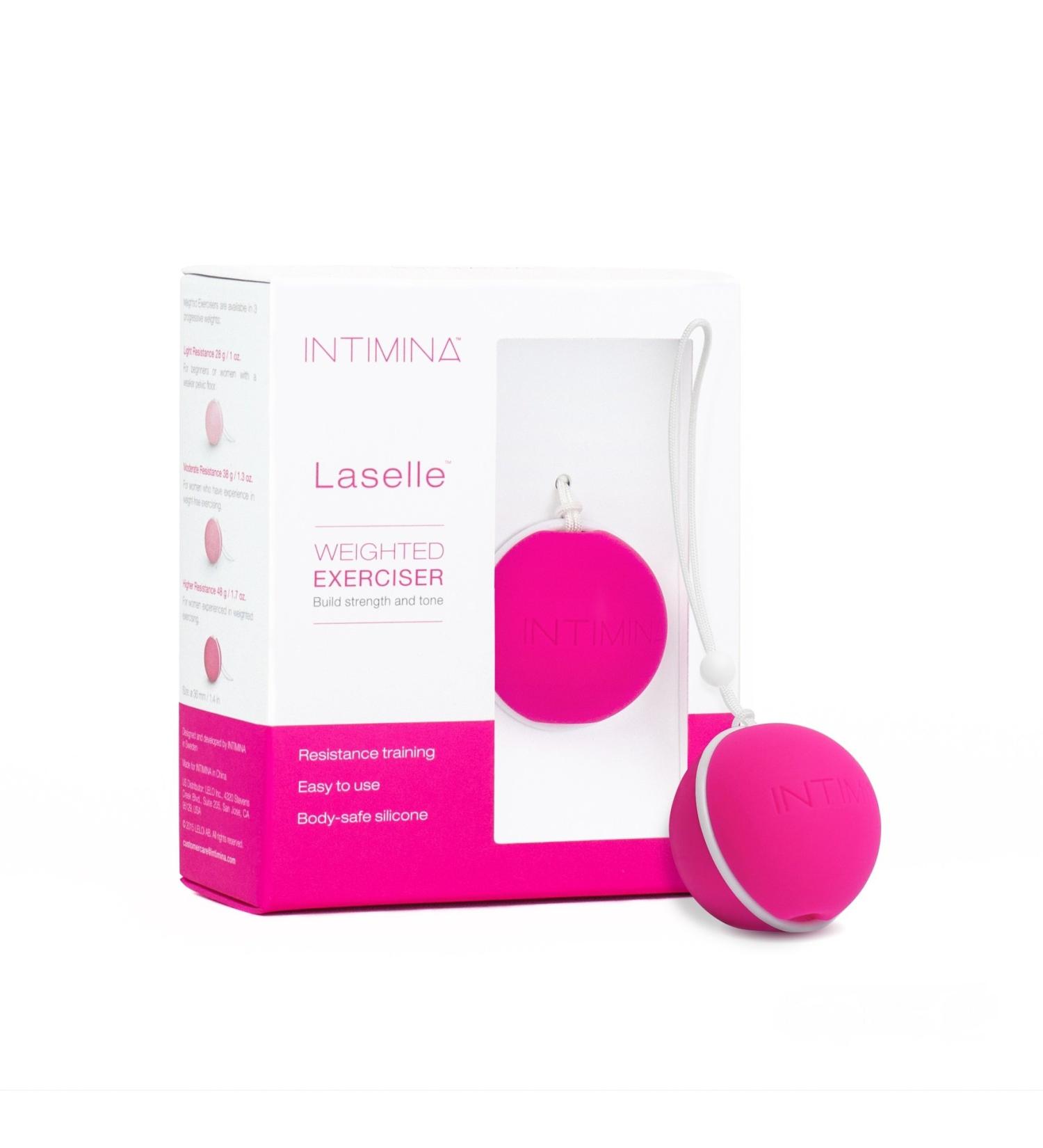 INTIMINA Laselle Exerciser 48g - Advanced Weighted Kegel Balls for Women | Expert Bladder Control & Strengthening - Buy Online on GoSupps.com