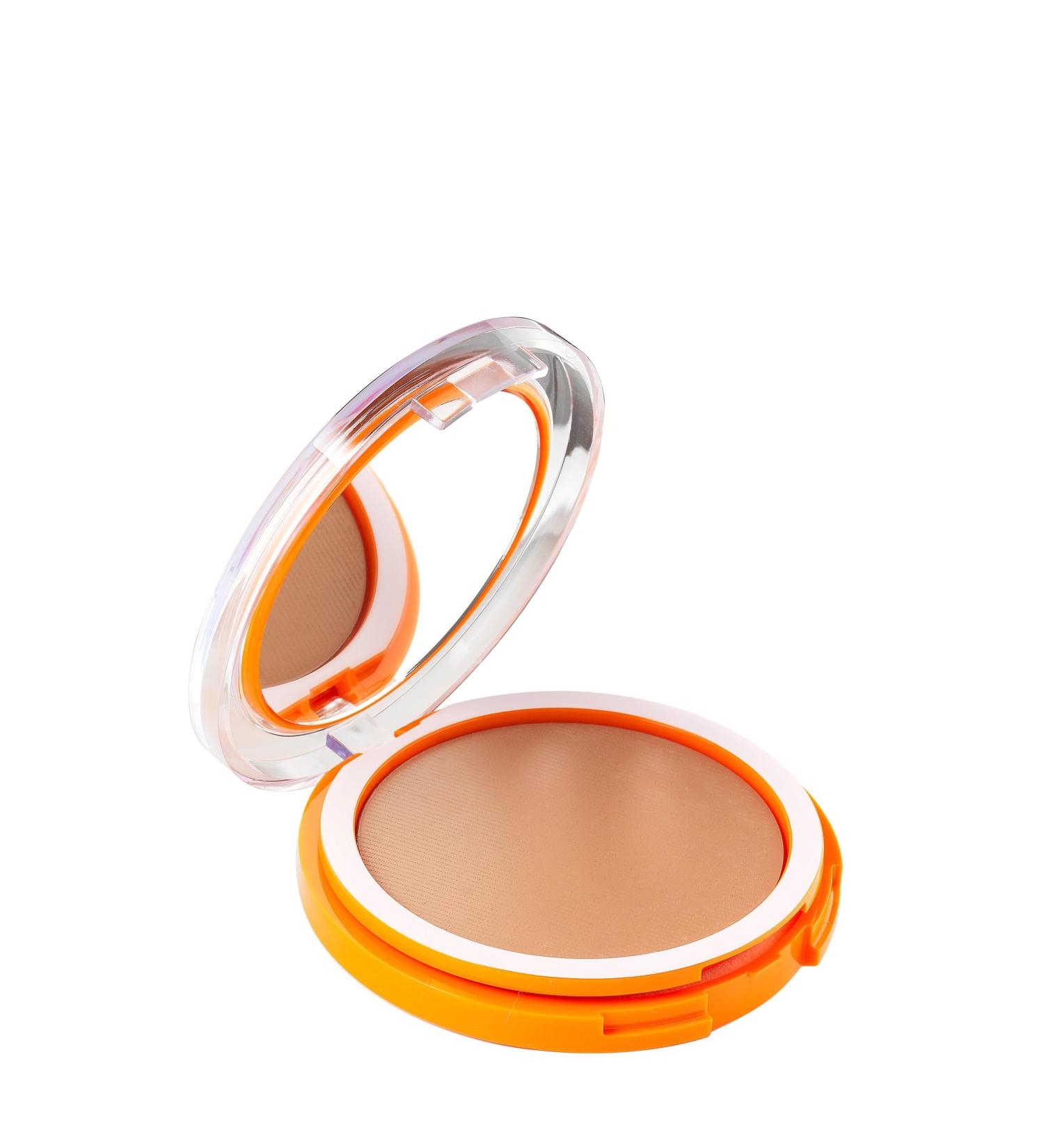 Korff Sun Secret Sun Compact Foundation SPF 50+ Uniforming and Protecting with Safe Complex DNA 01 Amber 0.2 fl oz - Buy Online on GoSupps.com