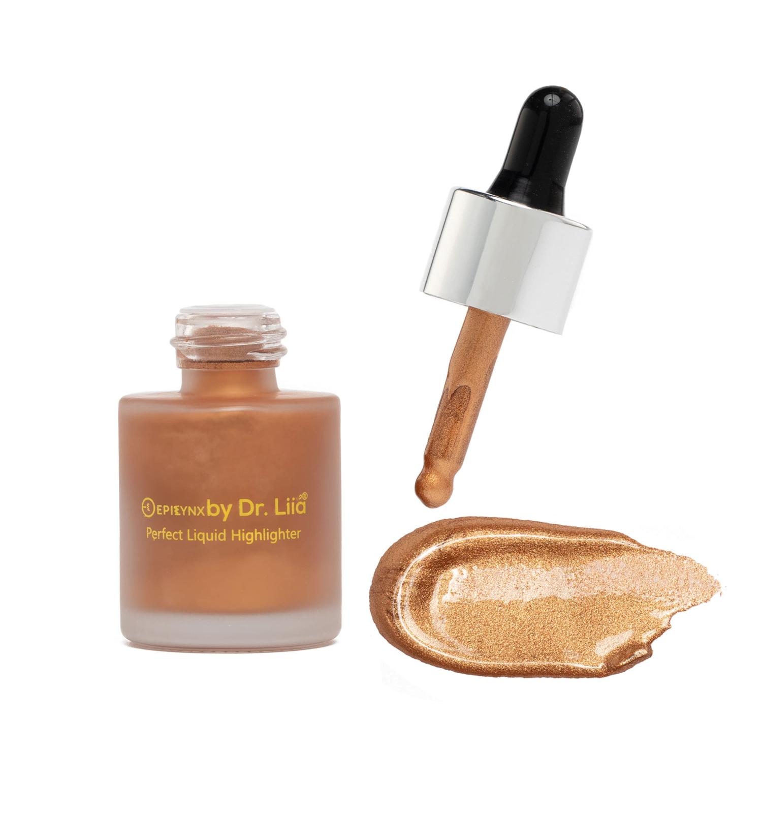 EpiLynx Liquid Highlighter Drops with Mica for Contouring - Vegan, Allergen-Free, Sunkissed Love 30mL - Buy Online on GoSupps.com