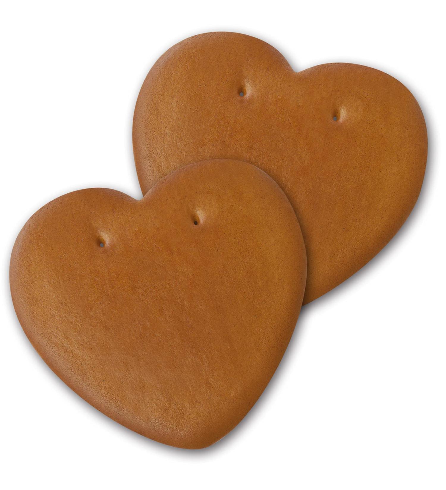 Buy Customizable Gingerbread Heart Rohling - 10 Fresh Oktoberfest Lebkuchenherzen 20x20cm | Affordable Confectionery from Munich - Buy Online on GoSupps.com