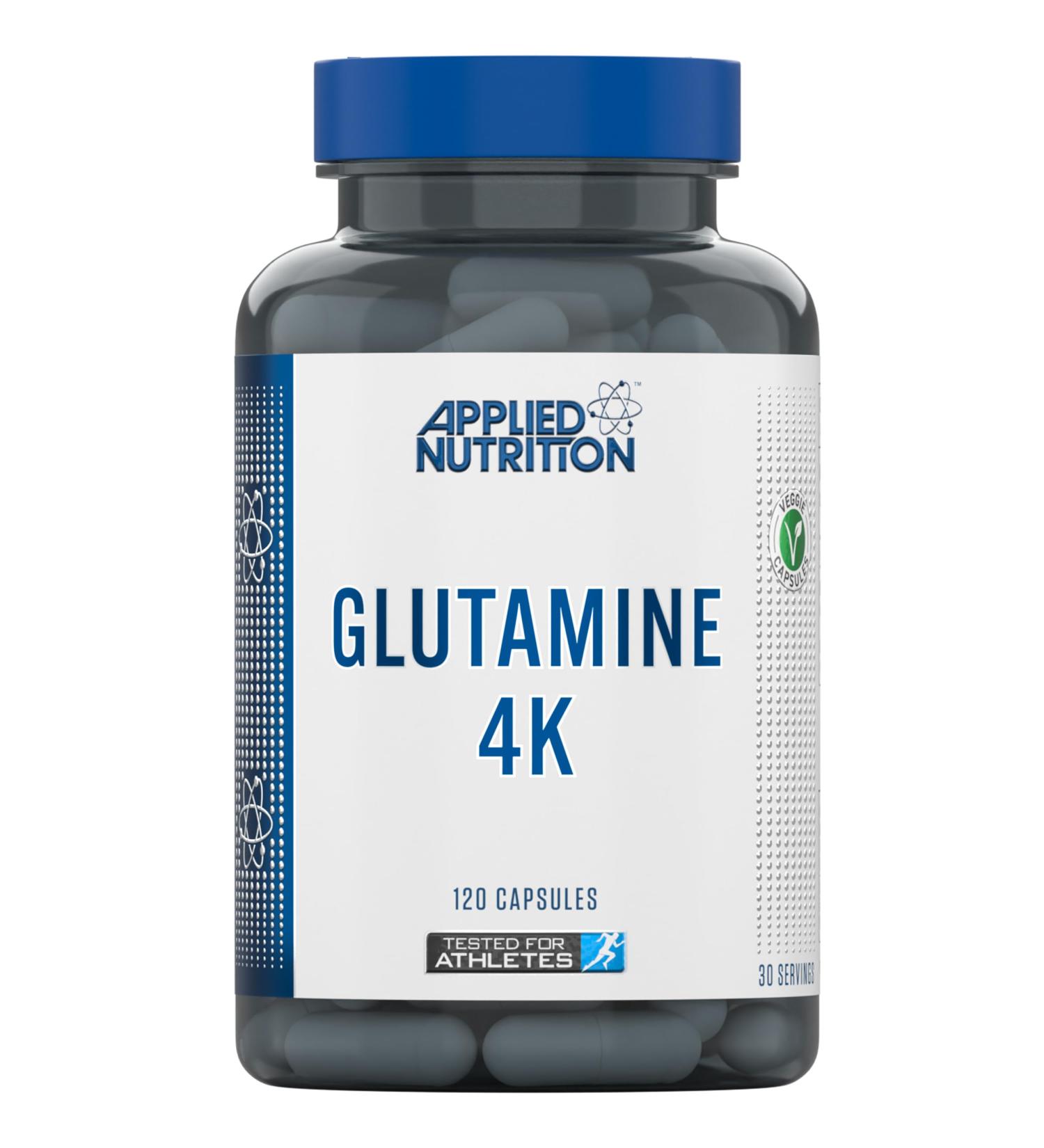 Applied Nutrition Glutamine 4K 120caps - Buy Online on GoSupps.com