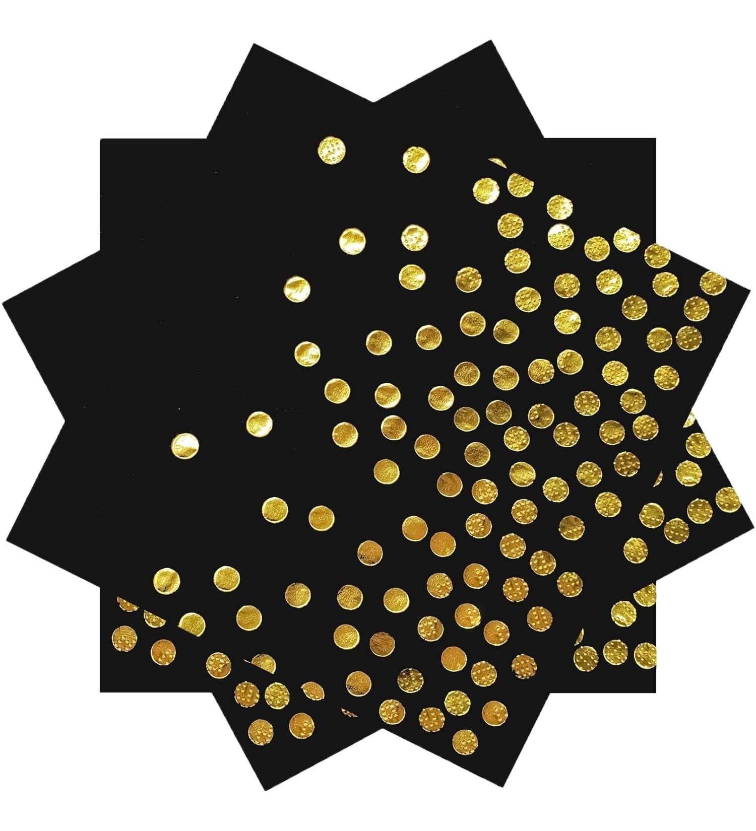 40 Pieces Black and Gold Birthday Napkins - 33x33cm Paper Party Napkins for Young Girl's Birthday Decoration - Buy Online on GoSupps.com