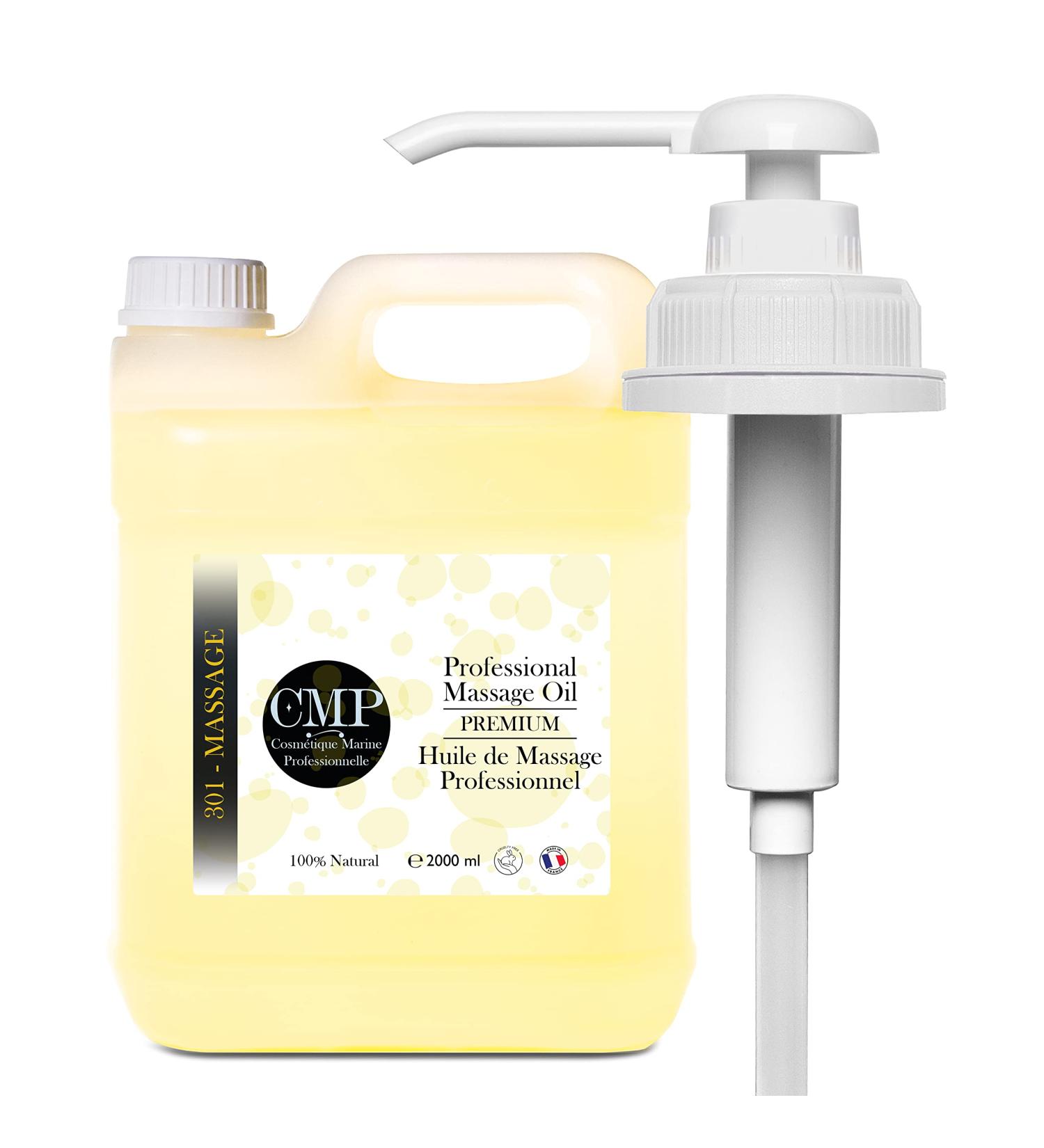 Professional Body Massage Oil - 2000ml | Beauty Salon Wood Therapy Aromatherapy & Physiotherapy | Free Donors for SPA & Massage - Buy Online on GoSupps.com