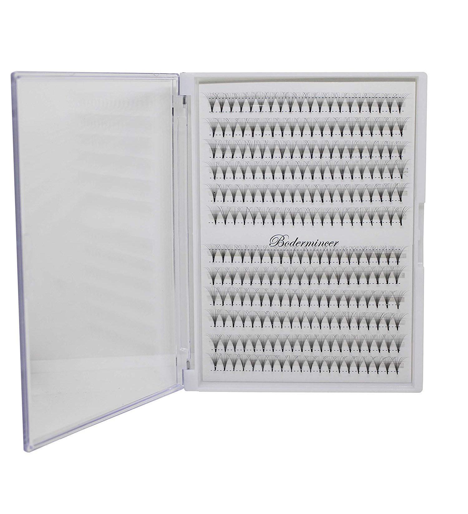 Dedila 10D Premade Fans - Dramatic Volume 0.07mm D Curl Individual Eyelash Extensions (17mm) - Buy Online on GoSupps.com