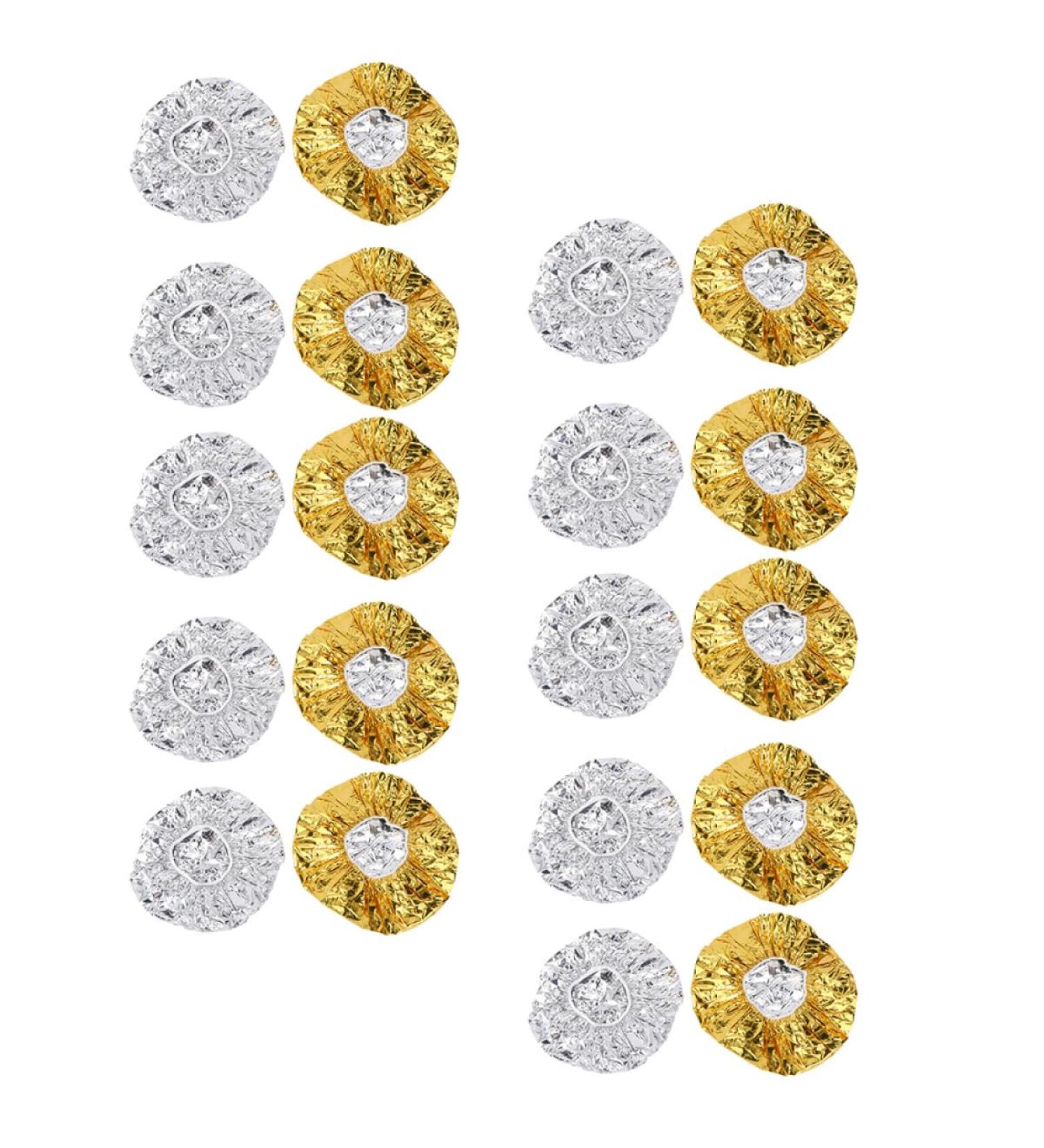 PRETYZOOM Bonnets de Teinture Capillaire en Aluminium Jetables 20 Pi ces lastique Extensible Bonnet Thermique pour Cheveux Accessoire Soin Capillaire pour Usage Domicile et Salon - Buy Online on GoSupps.com
