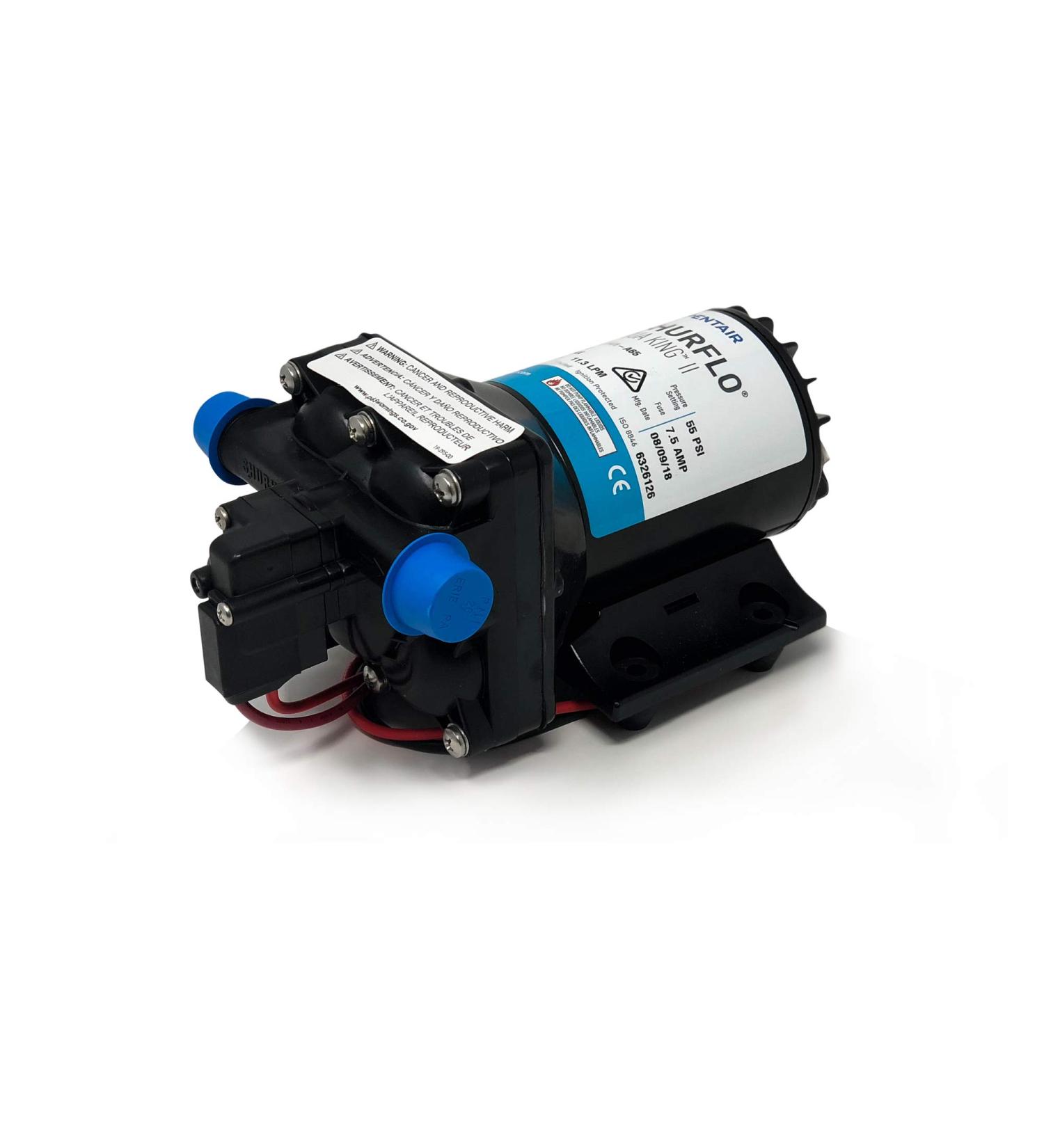 SHURFLO Aqua King II 3 GPM 12V Automatic Fresh Water Pump - High Performance - Buy Online on GoSupps.com