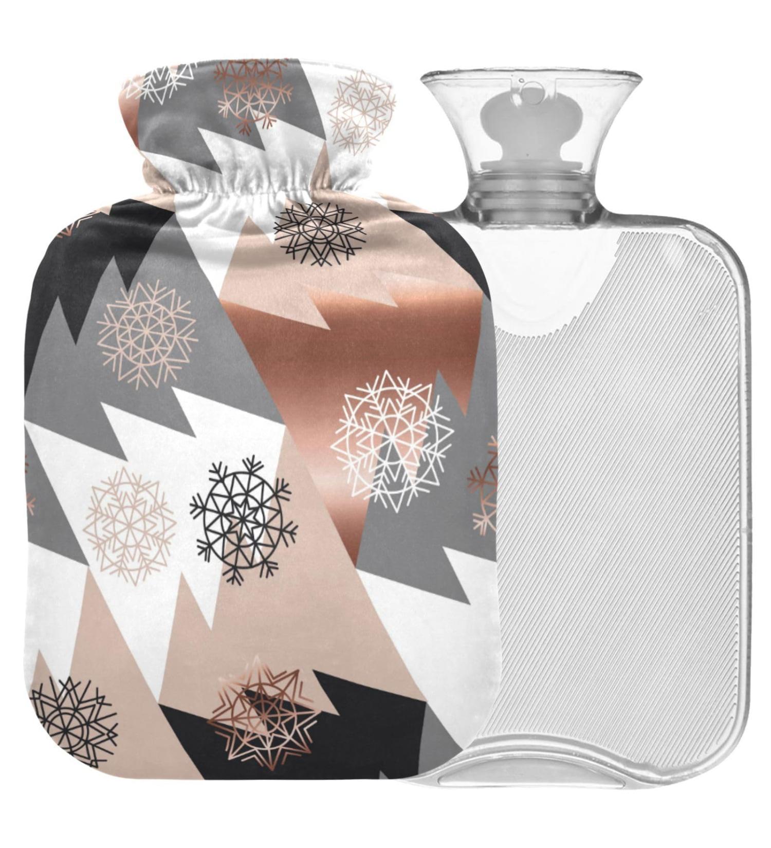 Naanle Christmas Tree Heat Bottle - 1L Transparent Hot Water Bottle for Pain Relief & Cold Therapy - Bed & Hand Warmer - Buy Online on GoSupps.com