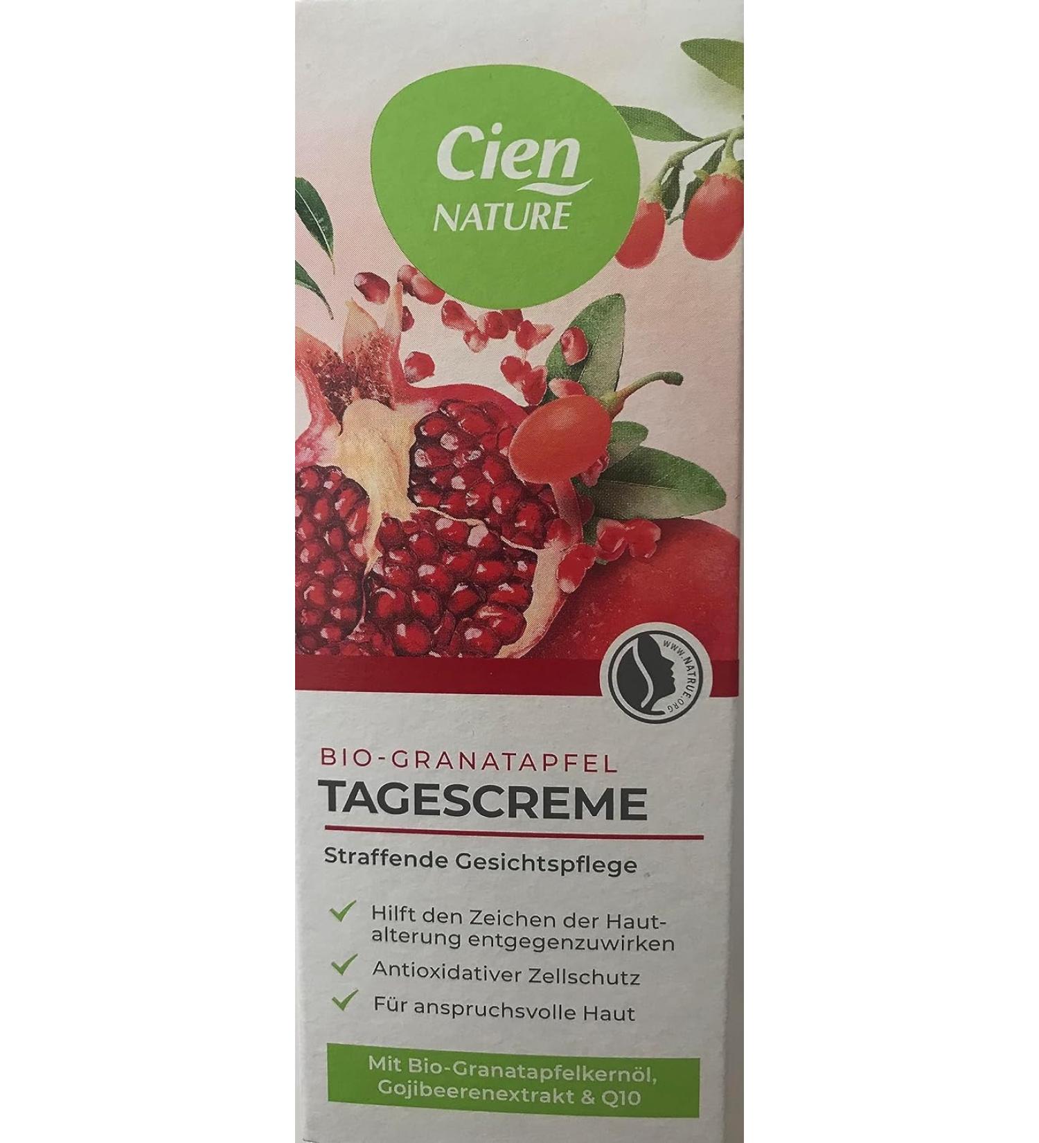 Cien Cien Natural Day Cream (pomegranate).