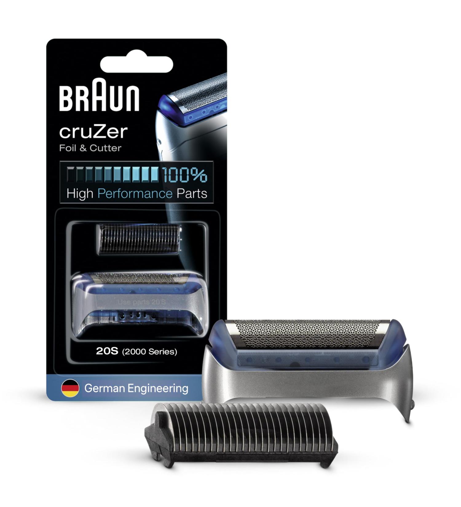 Buy Braun 20S Shaving Head - Compatible Replacement for CruZer Electric Shaver | Single Pack - Buy Online on GoSupps.com