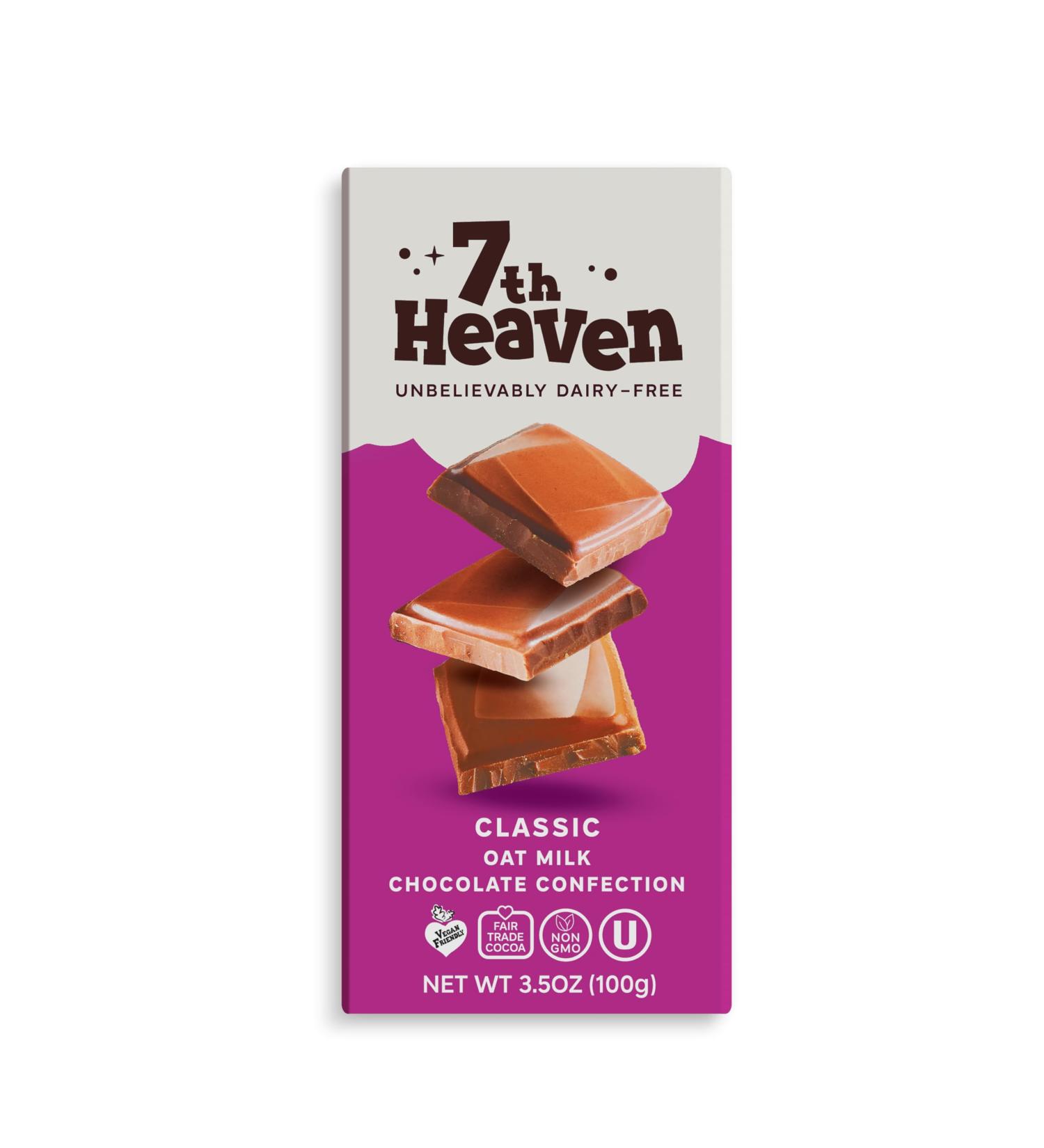 Broadway candy 7th Heaven Classic Oat Milk Chocolate 2 x 100 g
