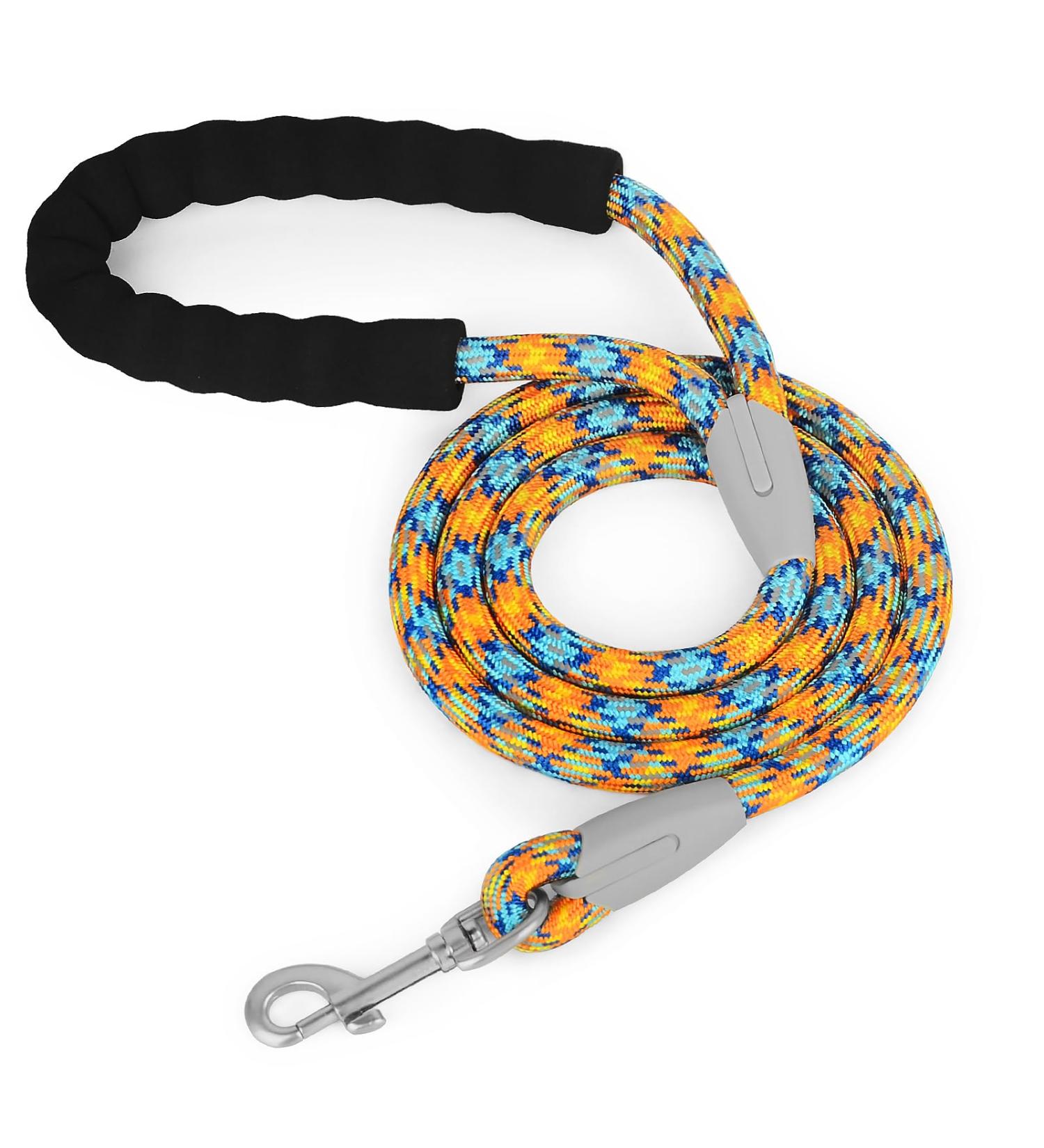 1.5m Thick Dog Leash for Large Dogs | Comfortable Padded Handle | Training Line for Small & Medium Dogs - Buy Online on GoSupps.com