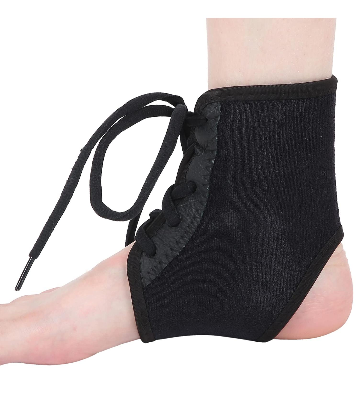 Adjustable Ankle Brace - Breathable Support Strap for Sports Running & Injury Recovery - Buy Online on GoSupps.com