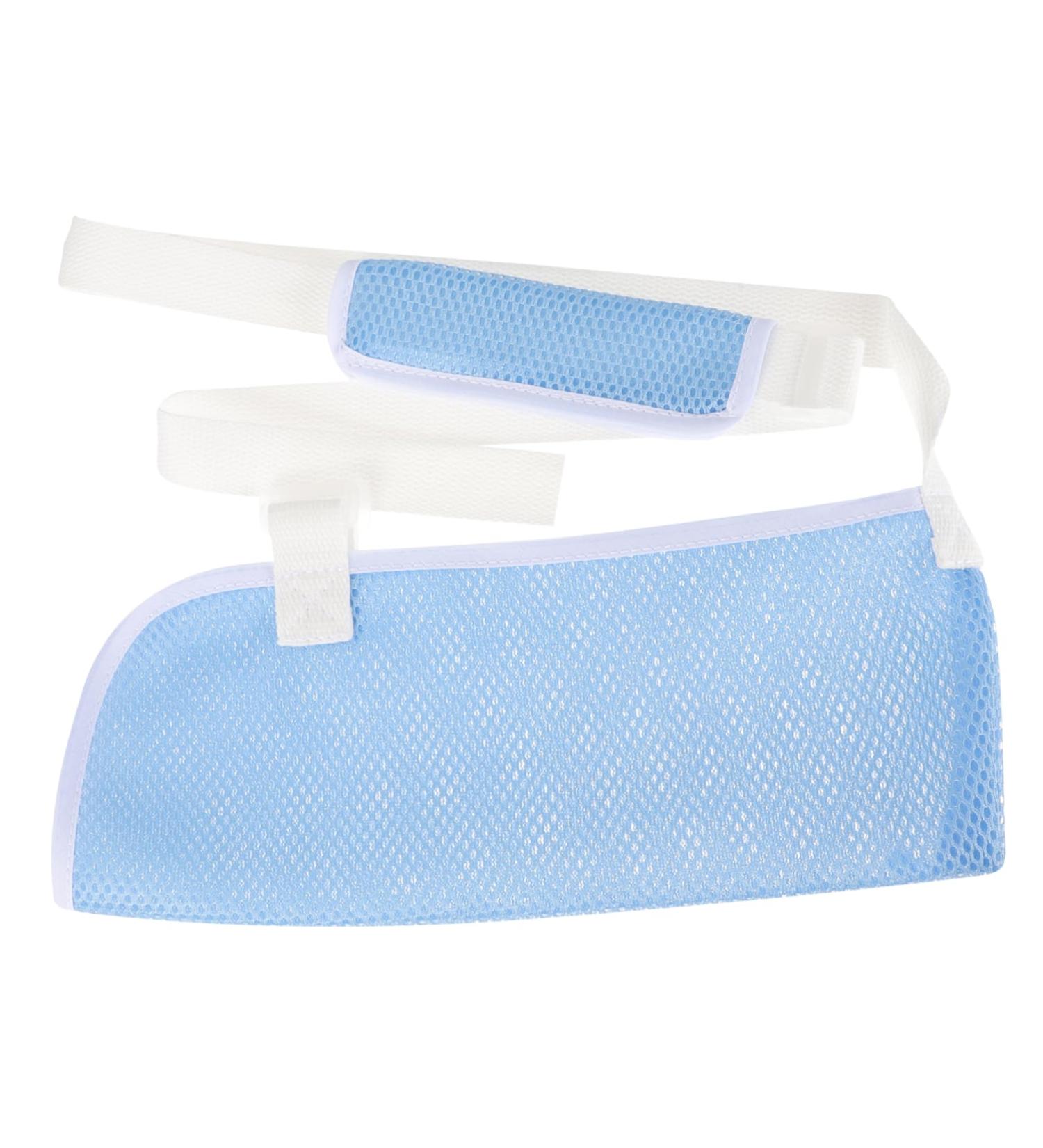 CIYODO Children's Arm Sling Arm Sling Arm Brace Shoulder Immobilizer Arm Immobilizer Sling Net 50X27CM Sky-blue - Buy Online on GoSupps.com