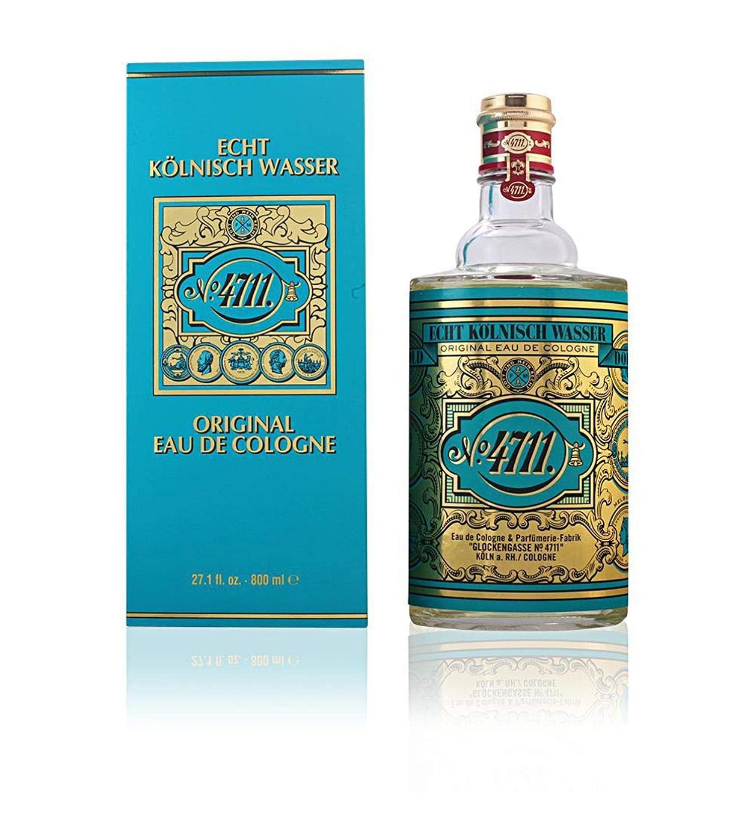 4711 by Muelhens Men's Eau De Cologne Splash 27.1 Fl.Oz - Clean Fragrance - Buy Online on GoSupps.com