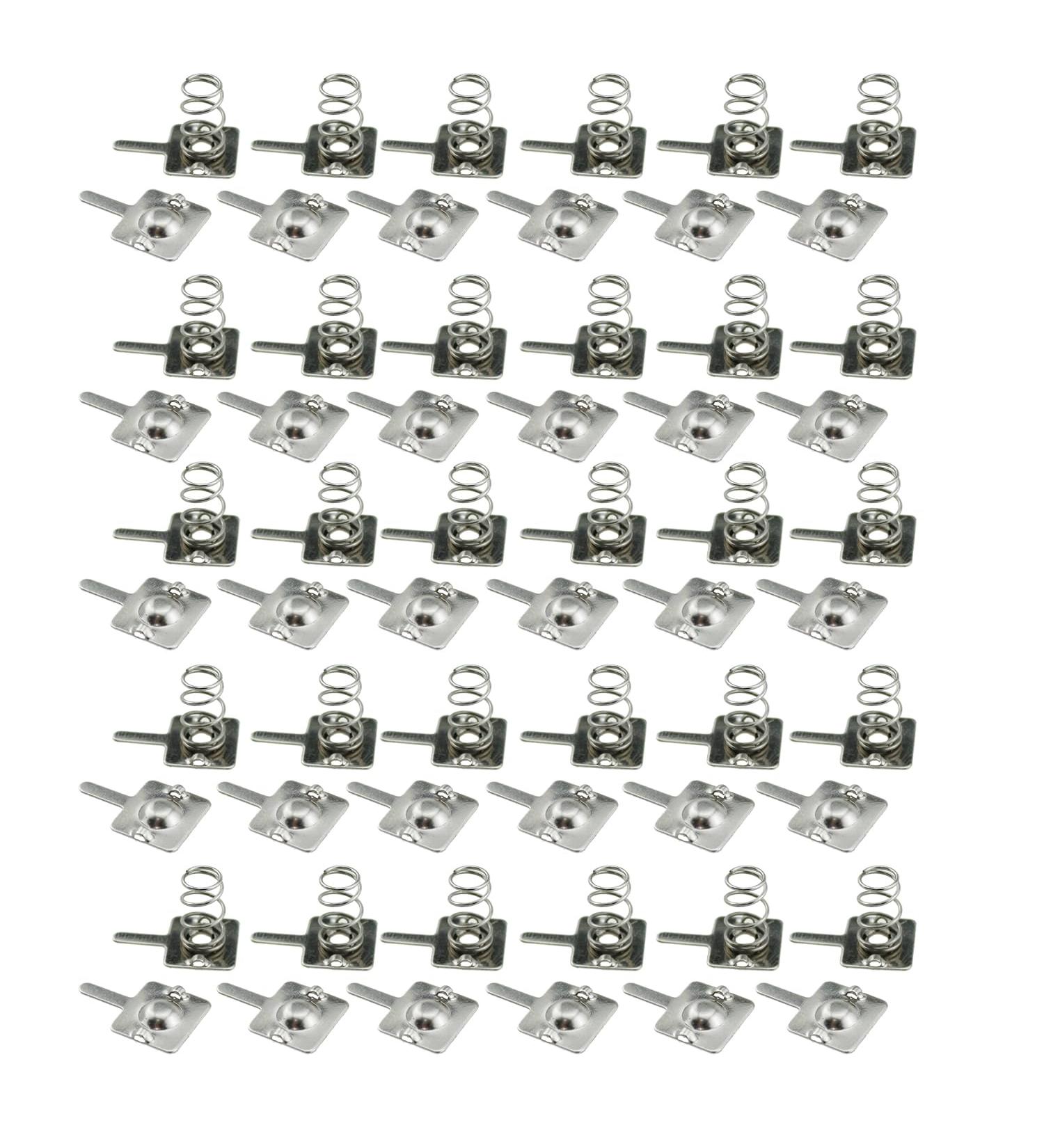 30PCS Metal Battery Spring Contact Plates for AA/AAA - Replacement for Remote Controls Toys Calculators & Recorders - International Shipping - Buy Online on GoSupps.com