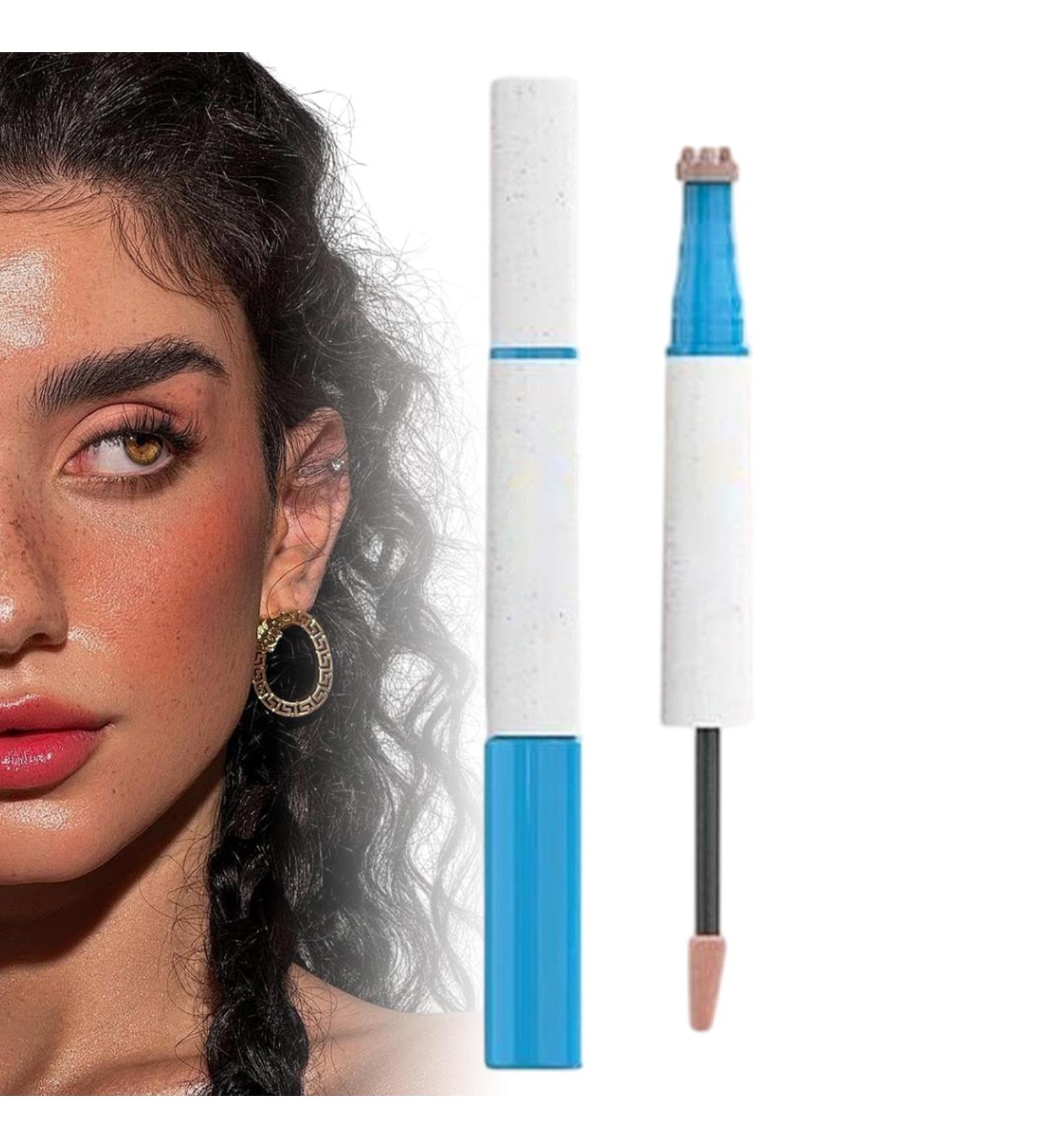 Multifunctional eyeliner pencil with two ends luminous highlighter eyeliner pencil 2-in-1 concealer on both ends eyeliner makeup pen combination travel - Buy Online on GoSupps.com