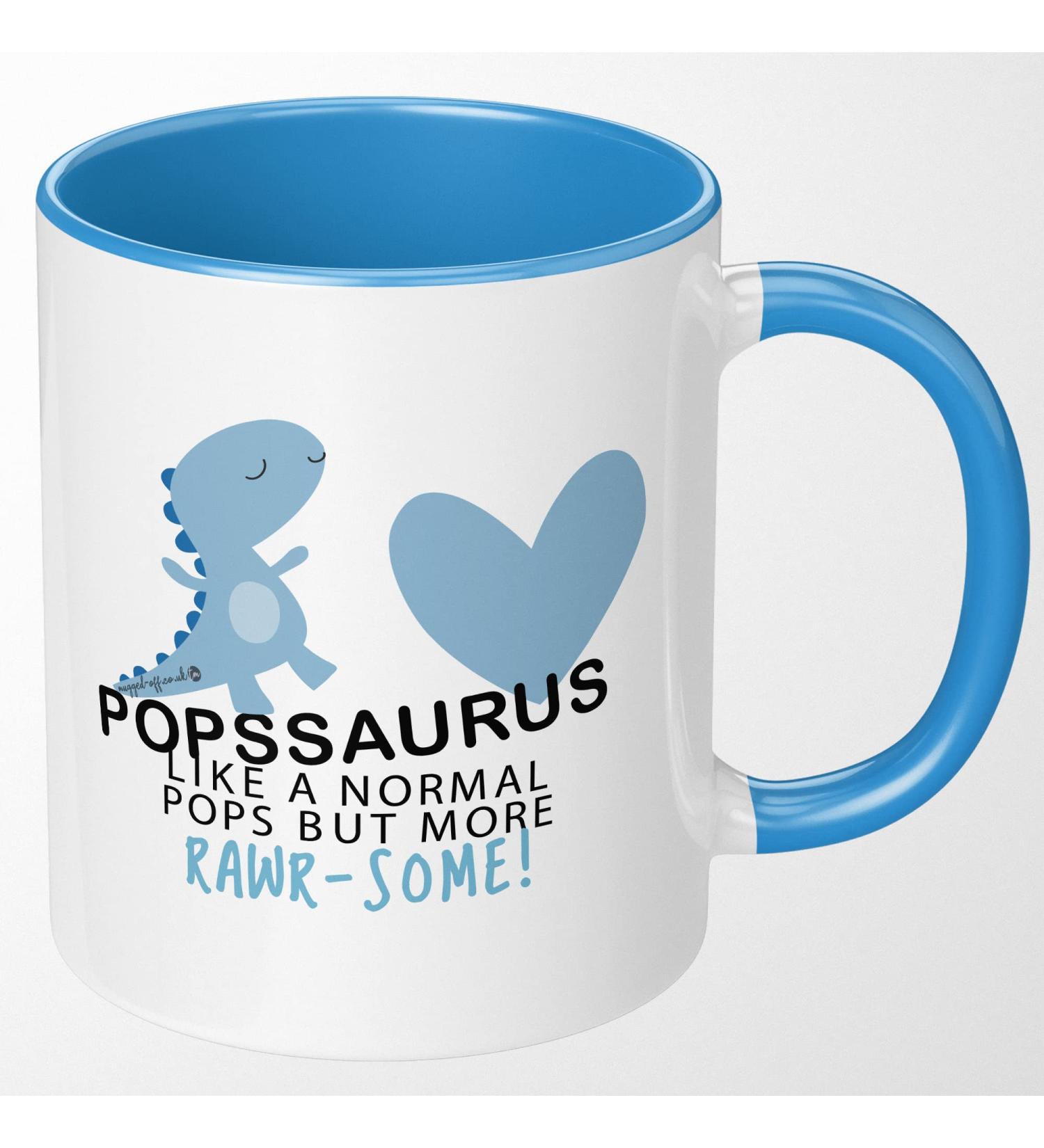 Mugged Off Pops Pop Popssaurus Mug Pops Birthday Present Pops Xmas Pops Christmas Gifts Fathers Day - Buy Online on GoSupps.com
