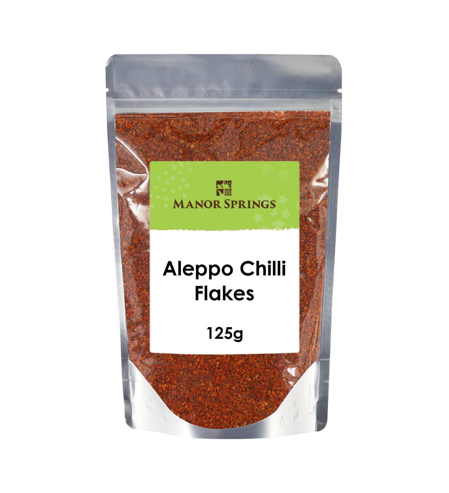 Aleppo Chilli Flakes (Pul Biber) 125g by Manor Springs